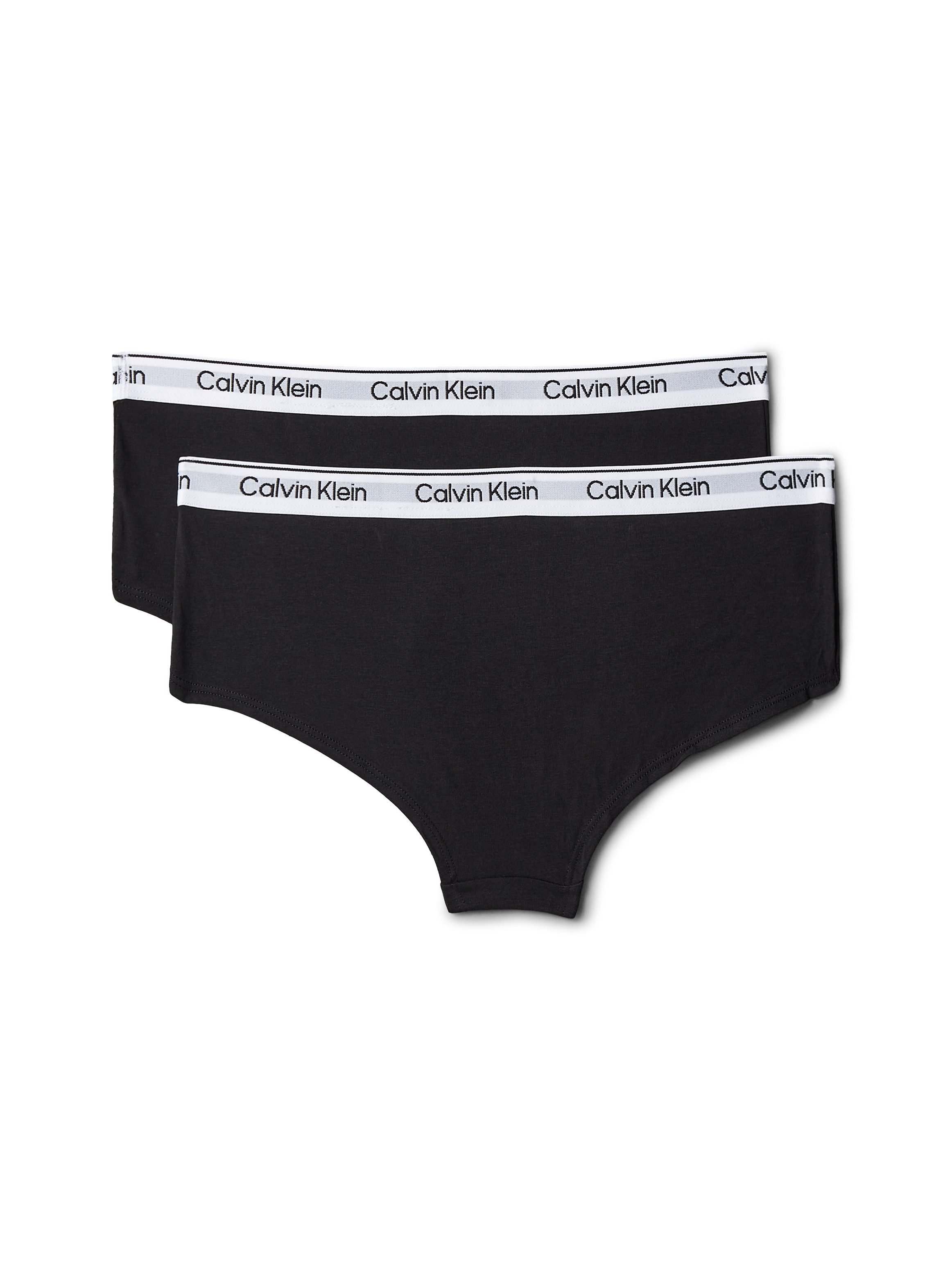 Calvin Klein Underwear Hipster 2PK SHORTY (Packung, 2er-Pack) Mit Markennamen auf dem Bund, für Kinder