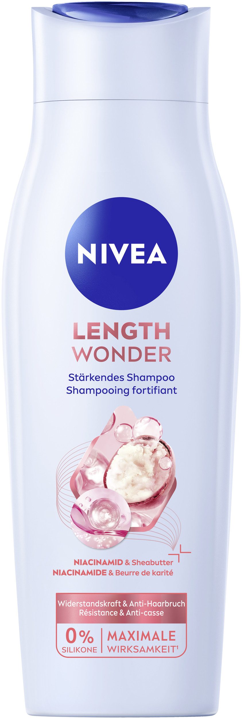 Nivea Haarpflege-Set Length Wonder Shampoo, Spülung, Haarmaske, 3-tlg., Set 3-tlg.