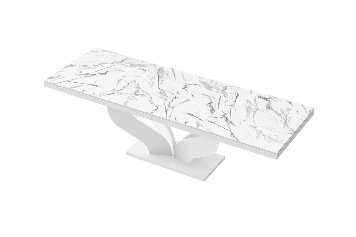 designimpex Esstisch HEB-222 Marmoroptik Marmor Natur günstig online kaufen