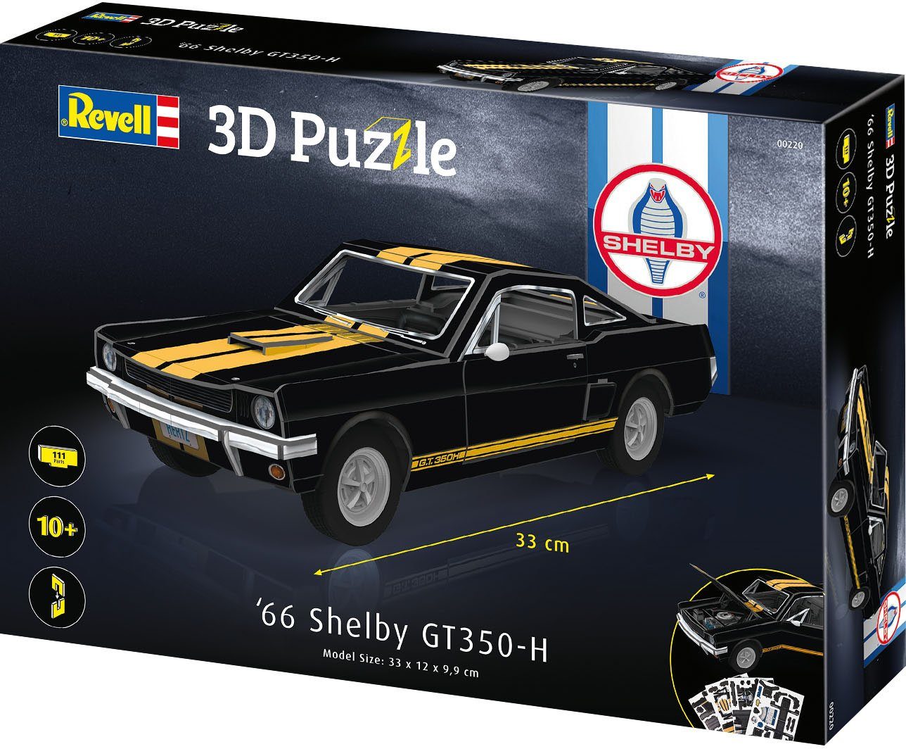 GT350-H, 3D-Puzzle 66 Shelby Puzzleteile 111 Revell®