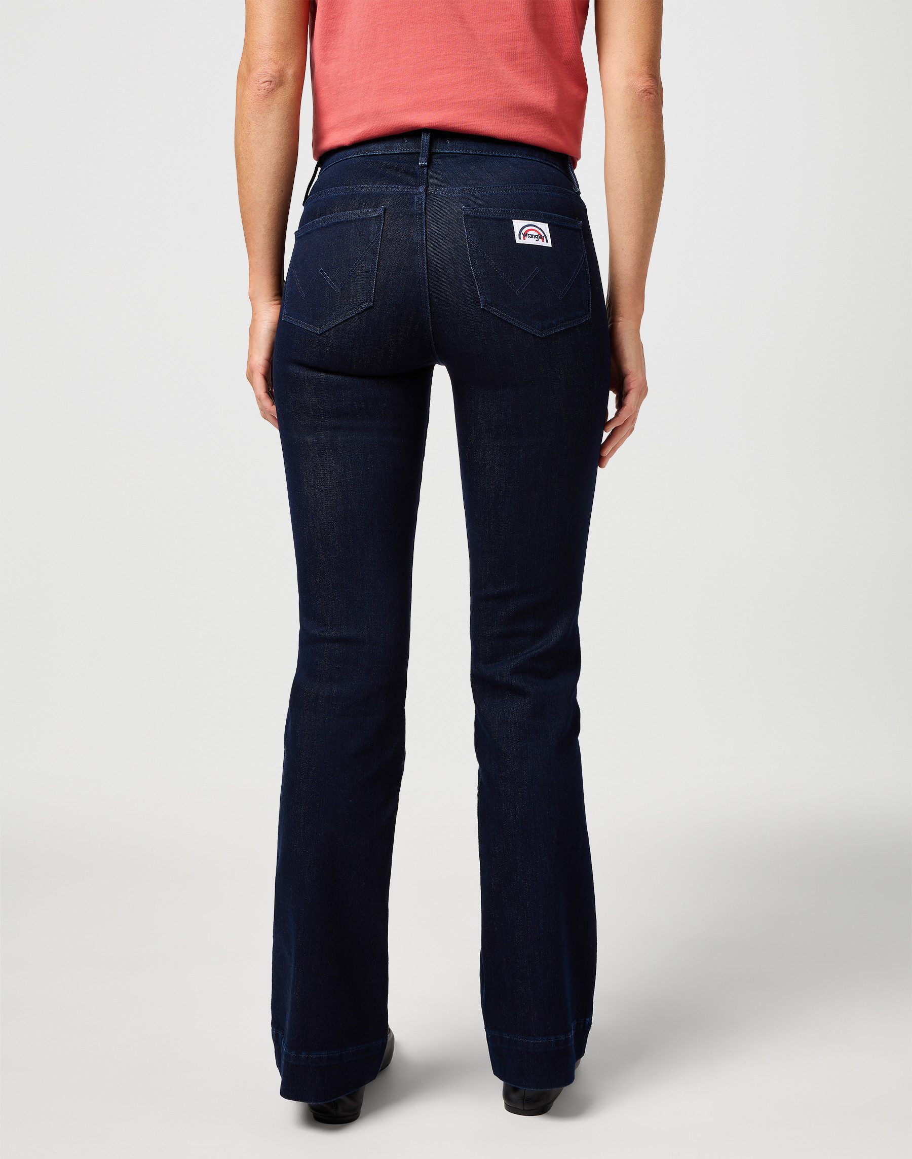 Wrangler Bootcut-Jeans Flare im Retro-Design mit günstig online kaufen