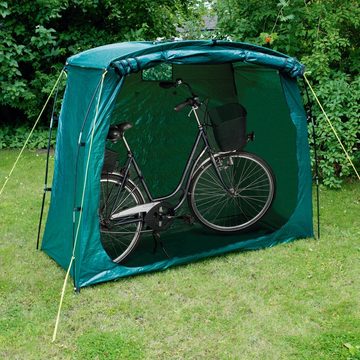 Happy People Gerätezelt Universal Fahrrad Garage Camping, Vorrat Lagerzelt Garten Geräte Beistell Zelt