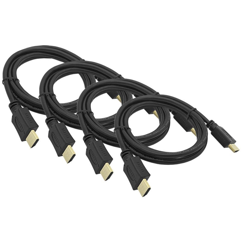 ARLI 1,5m Kabel HD 4K 2160p vergoldet Ethernet High Speed UHD TV Sat HDMI-Kabel, HDMI, HDMI (150 cm)