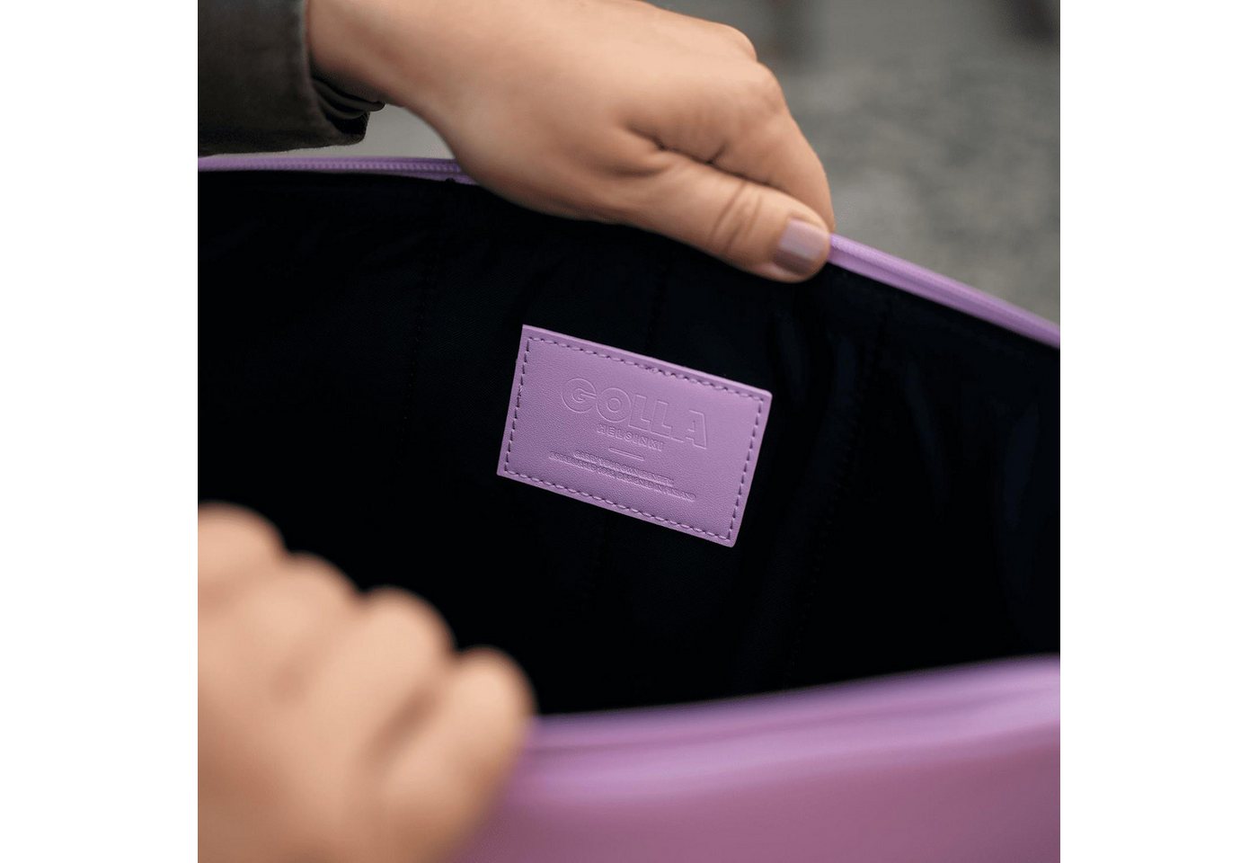 Thumbnail - GOLLA Aufkleber Golla Laptop Sleeve 13" Pastel Lilac - Laptoptasche Neopren Laptop
