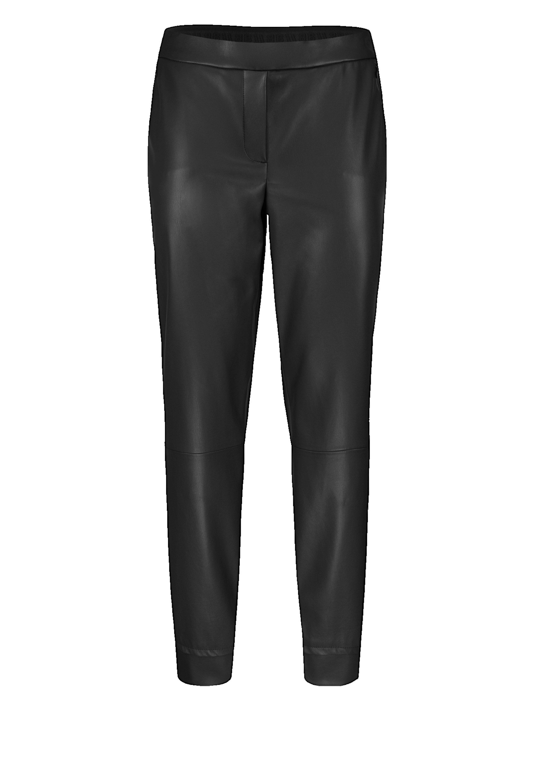 bianca Lederimitathose DENVER in edlem Schwarz günstig online kaufen