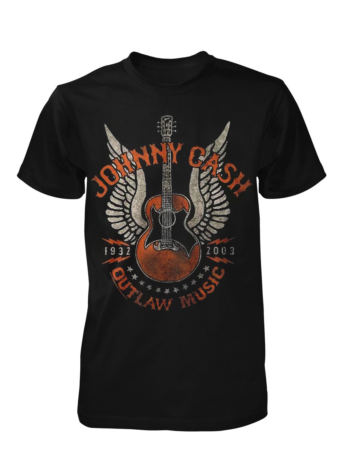 Johnny Cash T-Shirt Outlaw Music