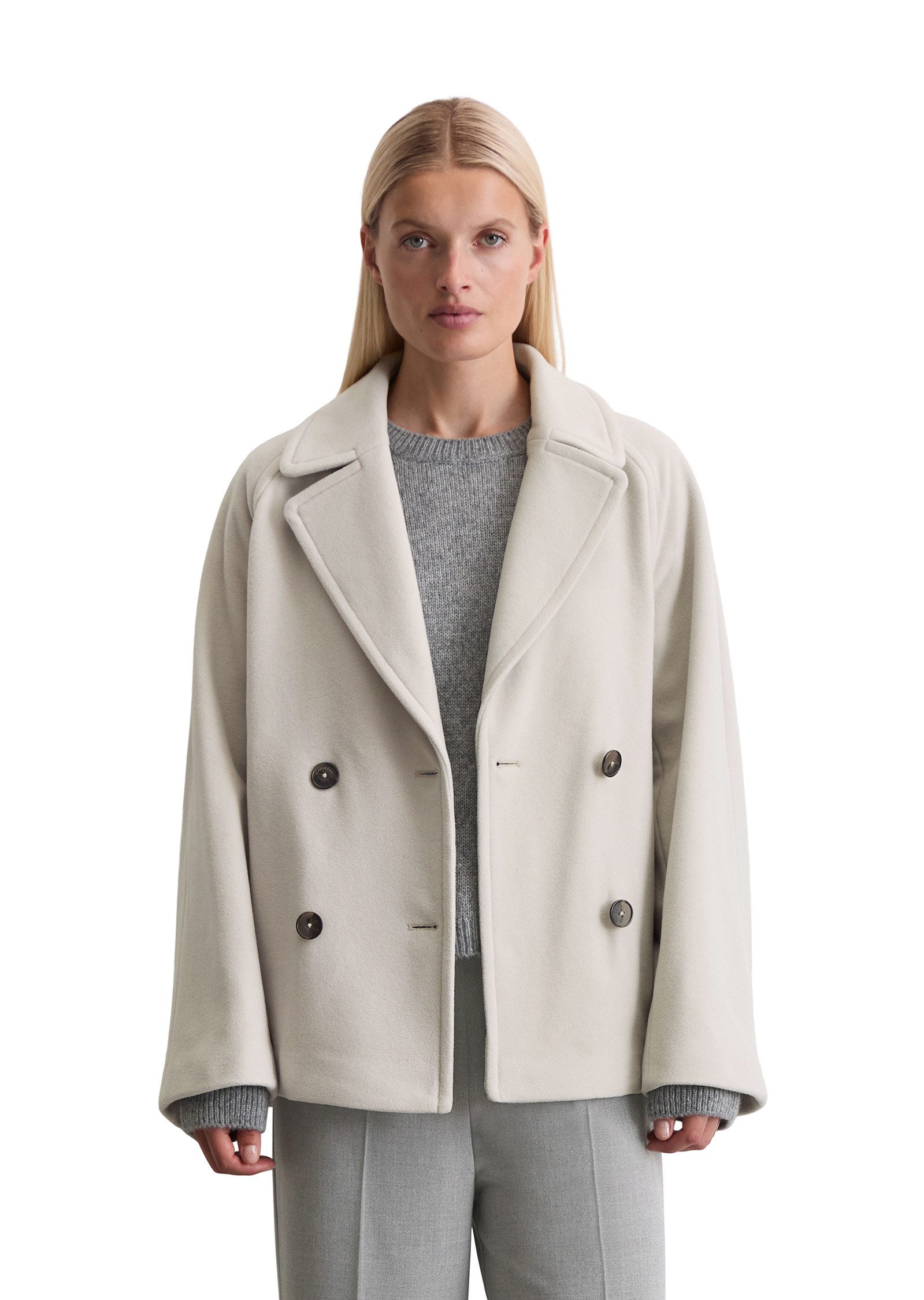 Marc O'Polo Outdoorjacke aus Wolle-Mix günstig online kaufen