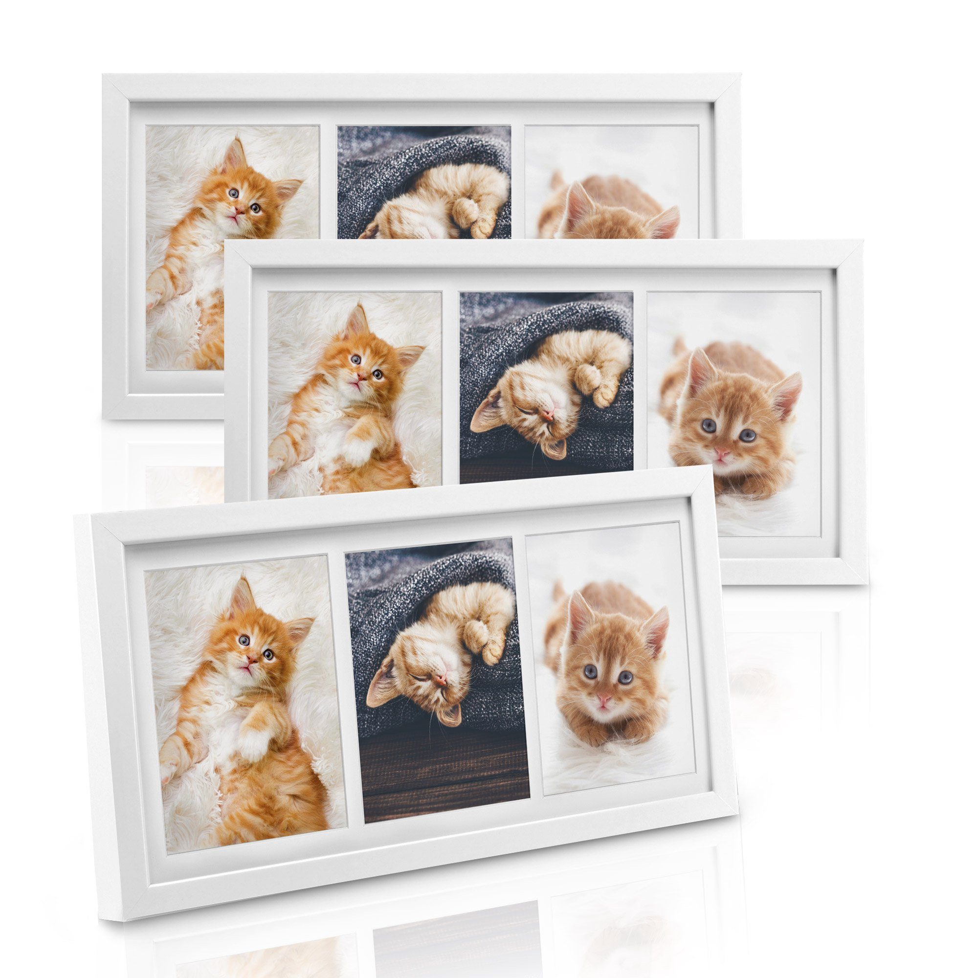 bomoe Collagerahmen Galeria, Fotorahmen Set 3teilig günstig online kaufen
