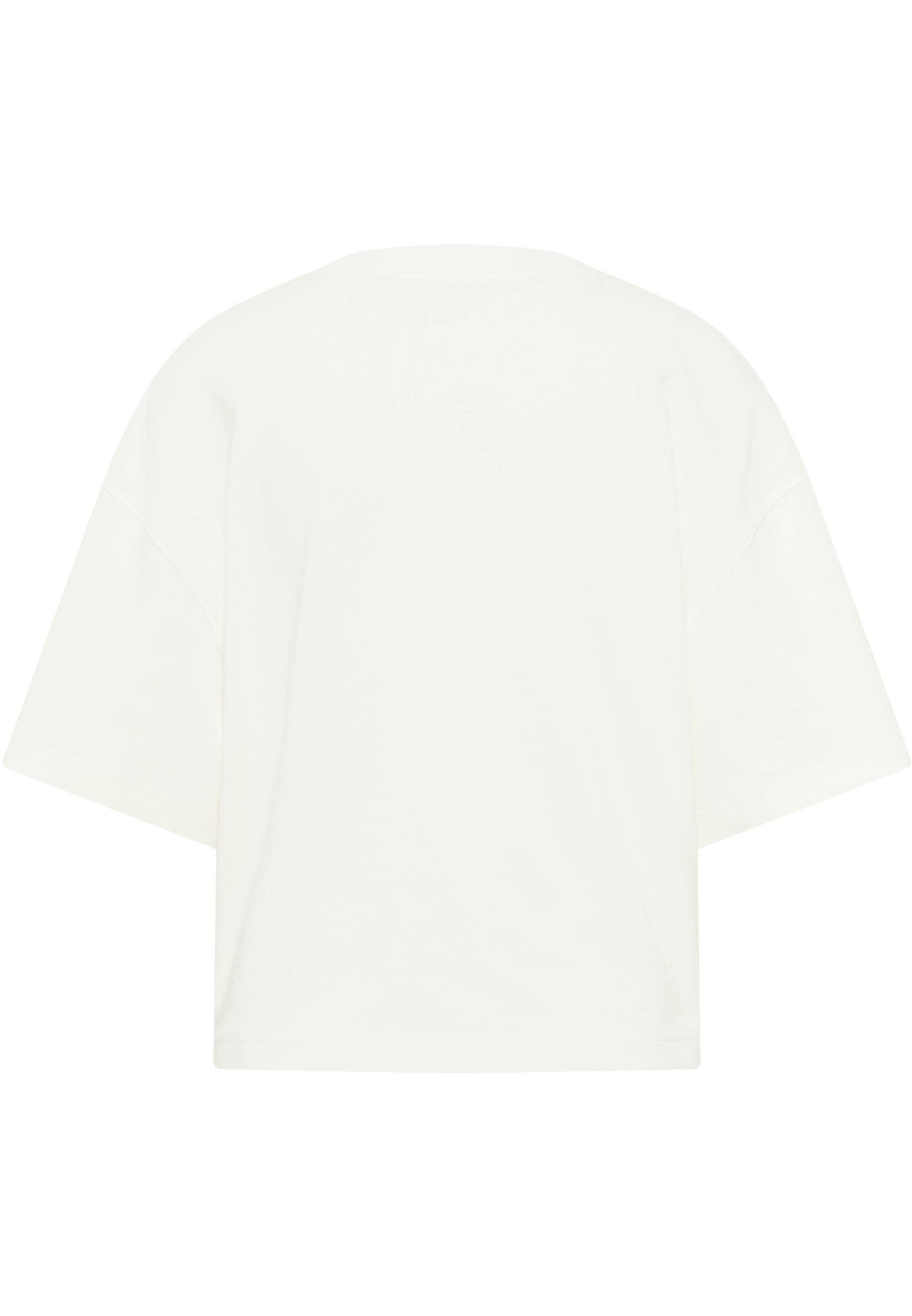 MUSTANG Kurzarmshirt T-Shirt, Überschnittene Schultern | T-Shirts