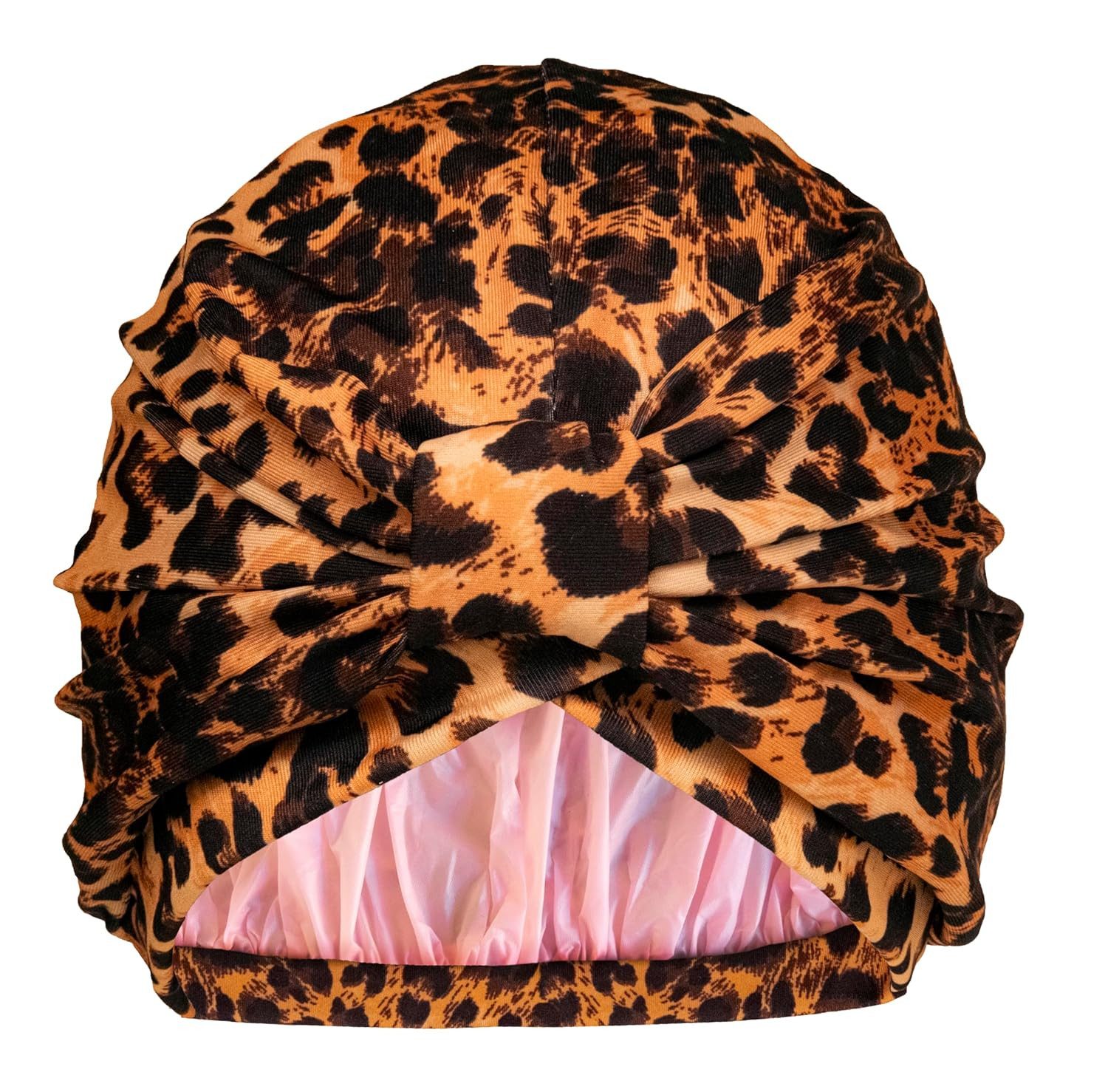 STYLEDRY Duschhaube STYLEDRY Duschhaube Duschkappe Damen Leopard Muster Universalgröße