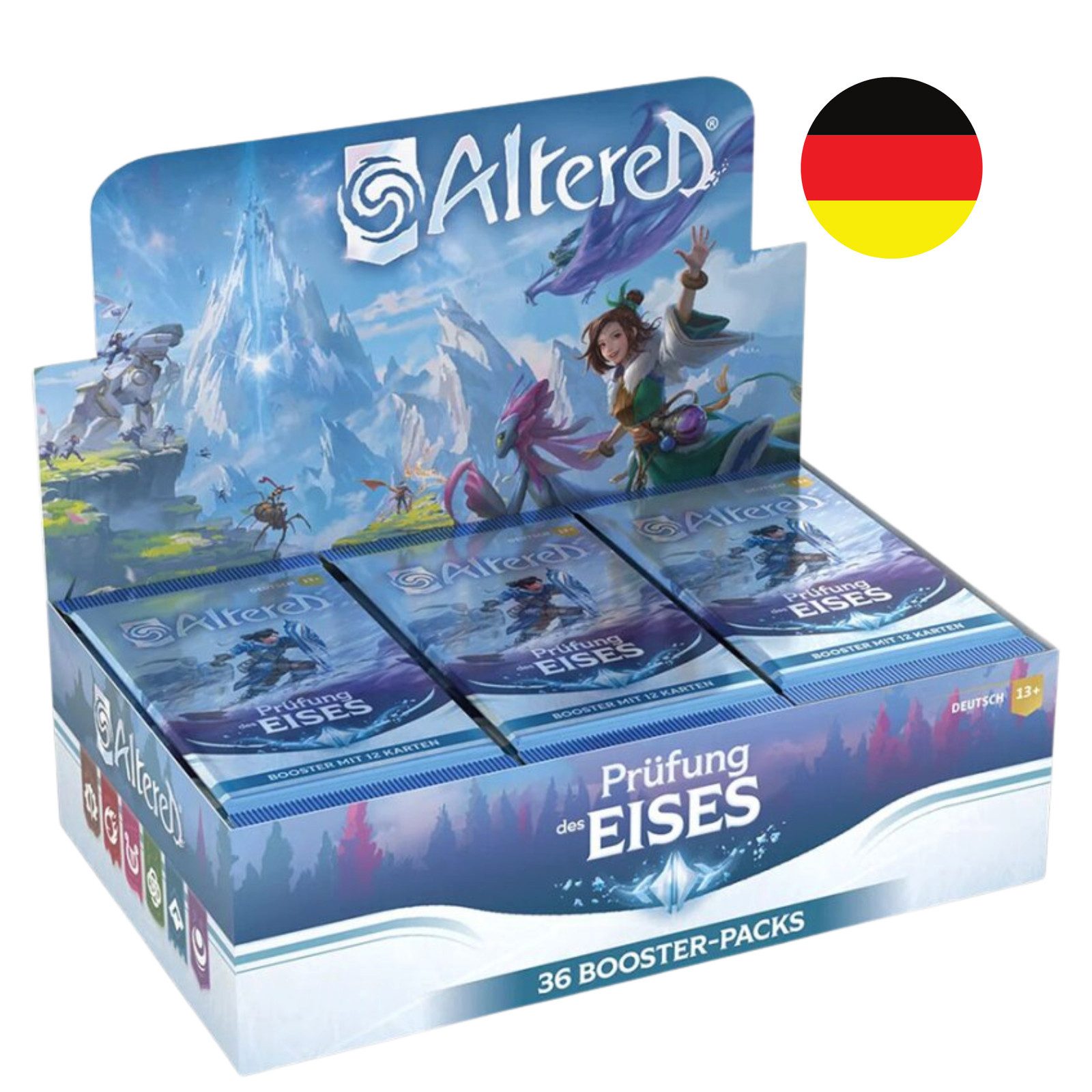 Altered TCG Sammelkarte Altered TCG: Prüfung des Eises Booster Display - DE