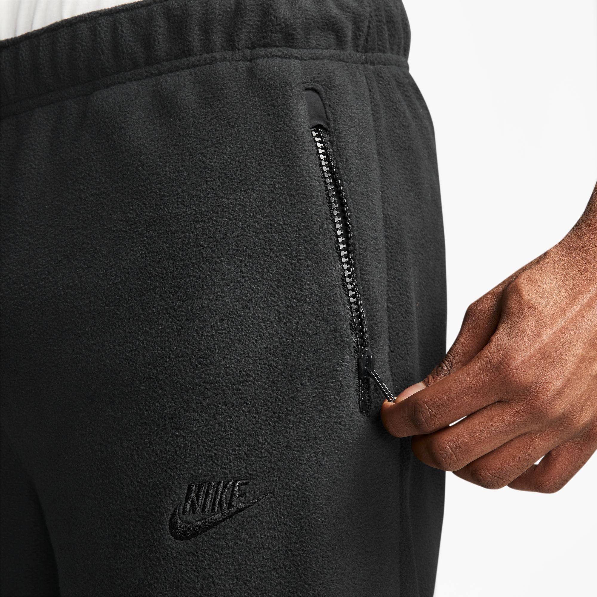 Nike Sportswear MEN'S Jogginghose FLEECE+ CLUB PANTS BLACK/BLACK FLEECE POLAR
