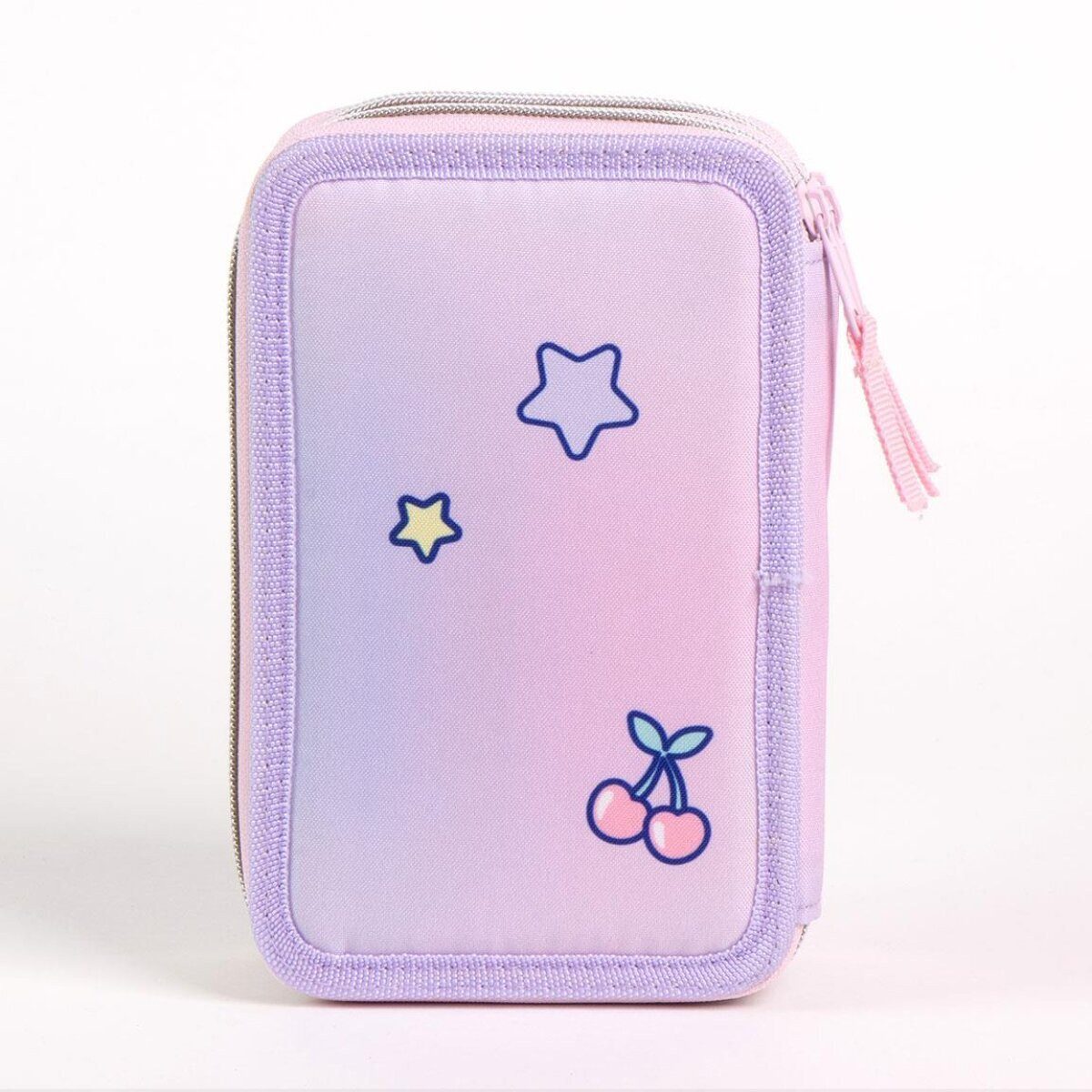 Disney Federmäppchen Disney Stitch Federmappe gefüllt Schuletui & Stiftebox mit Zubehör