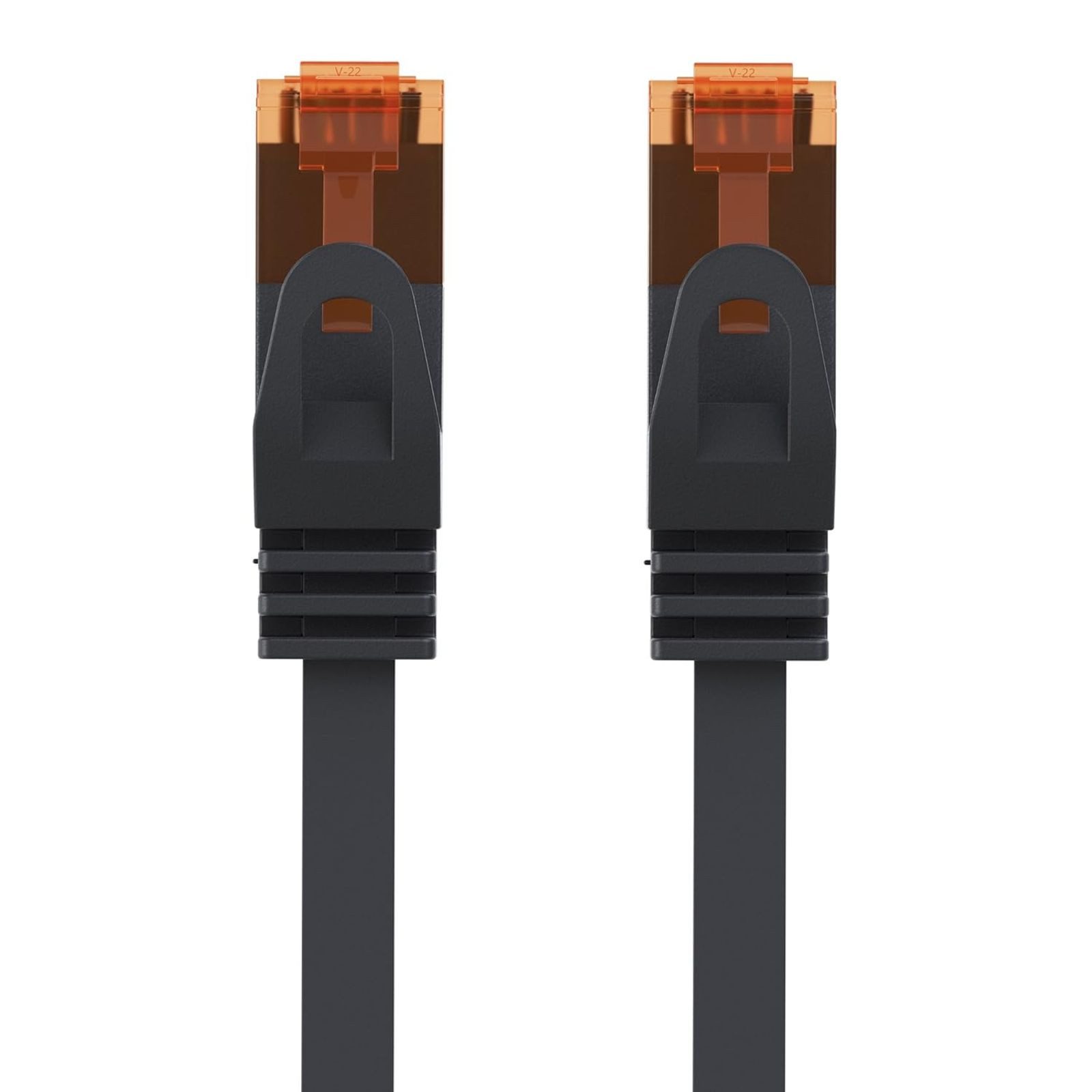 BURI LAN Kabel 15m CAT 6 Netzwerkkabel Flachkabel Ethernet RJ45 20 Meter LAN-Kabel
