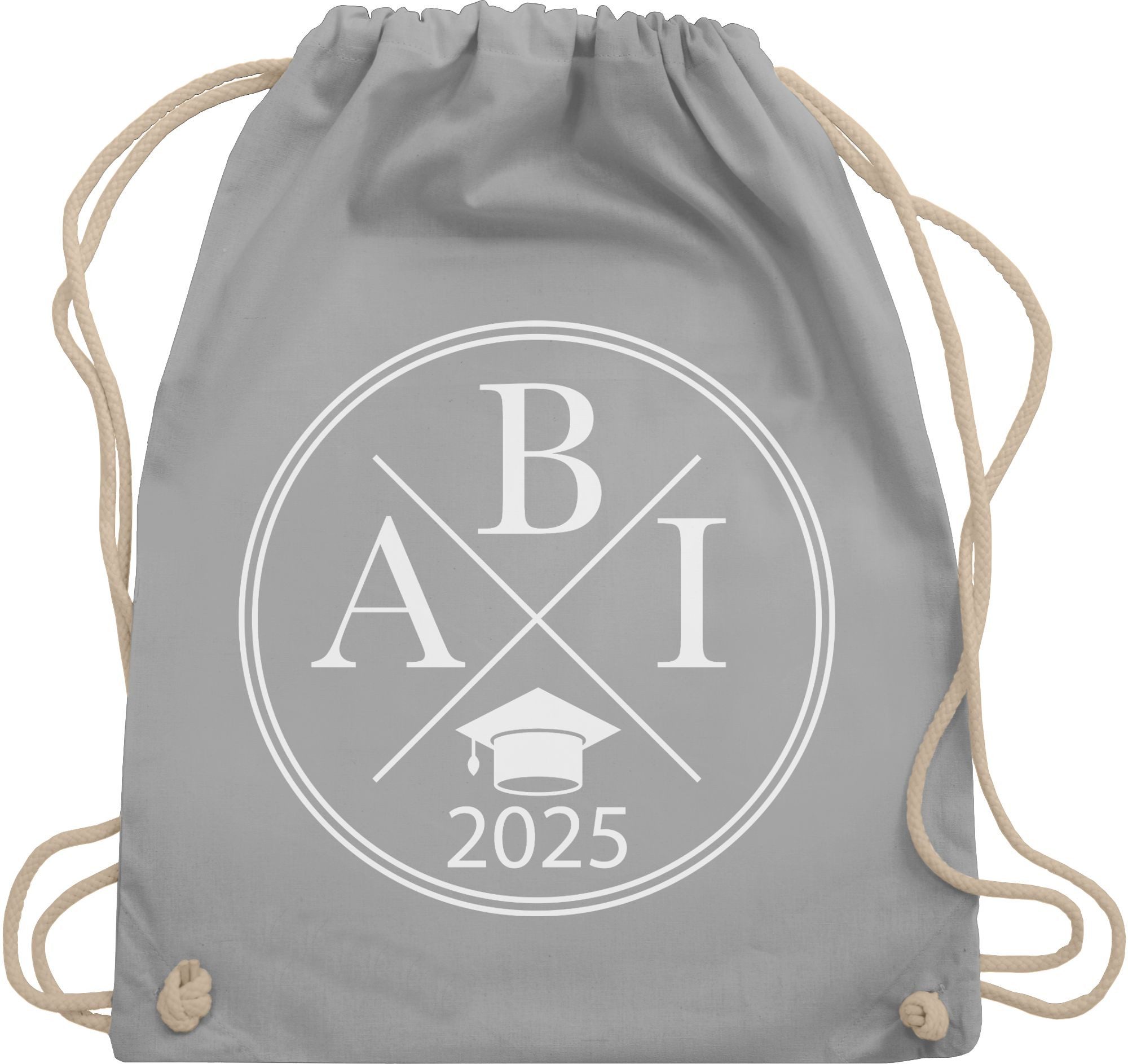 Shirtracer Turnbeutel Abi 2025 Hipster X, günstig online kaufen