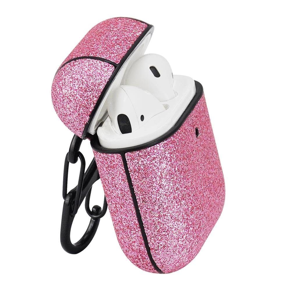 Terratec Kopfhörer-Schutzhülle AirBox - Airpods Kopfhörer Schutzhülle, Case, Cover, Hülle, Etui, pink, rosa