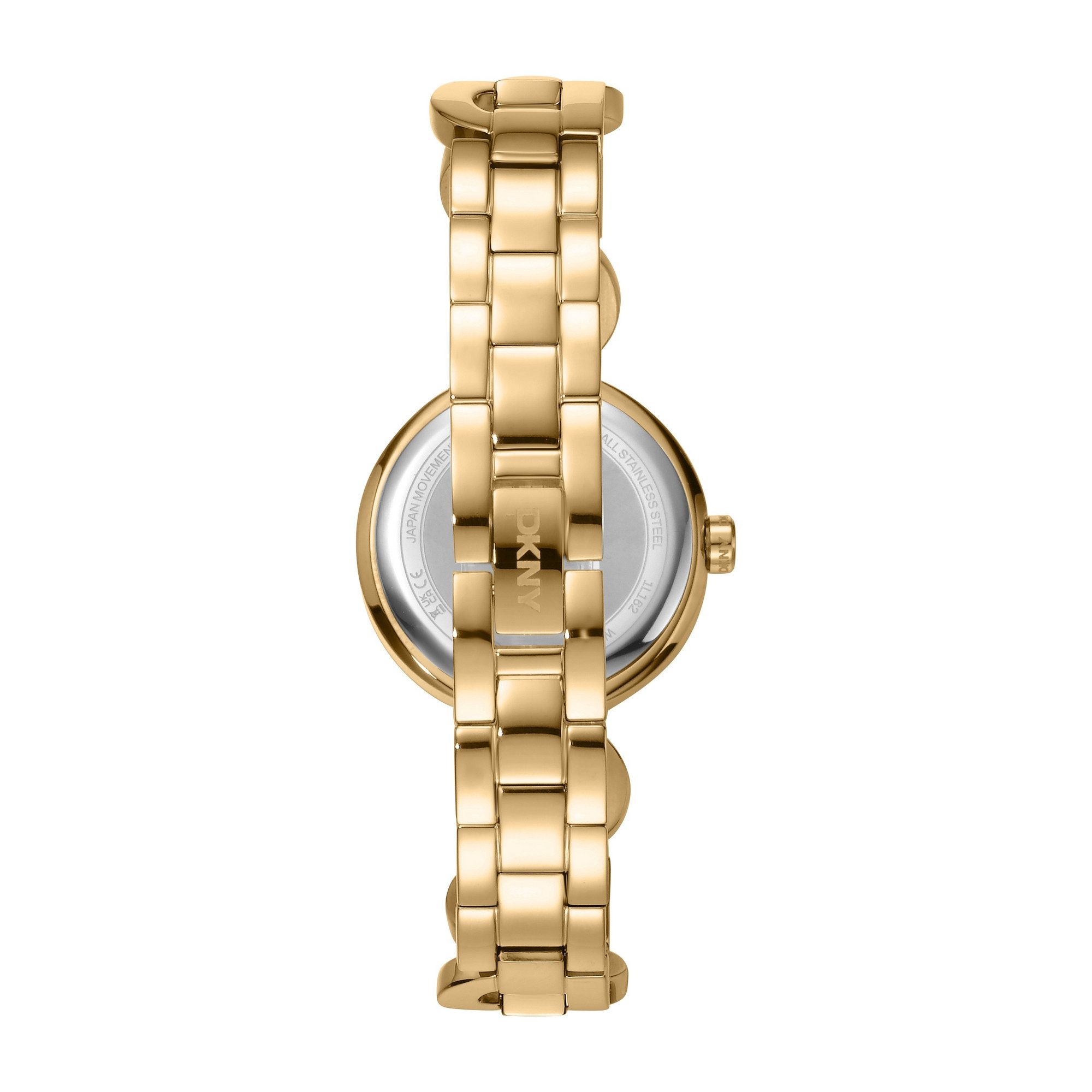 DKNY Quarzuhr Open Link Watch DK1L162M0035, Armbanduhr, Damenuhr, Edelstahlarmband, analog