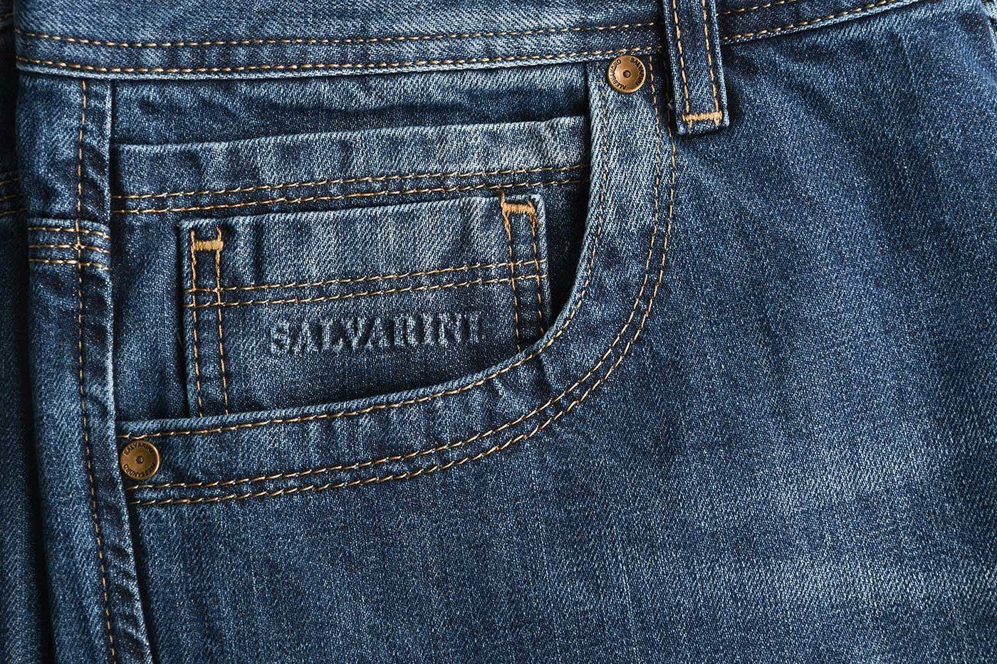 Straight-Jeans Herren Comfort Fit – Baumwolljeans im 5-Pocket-Style
