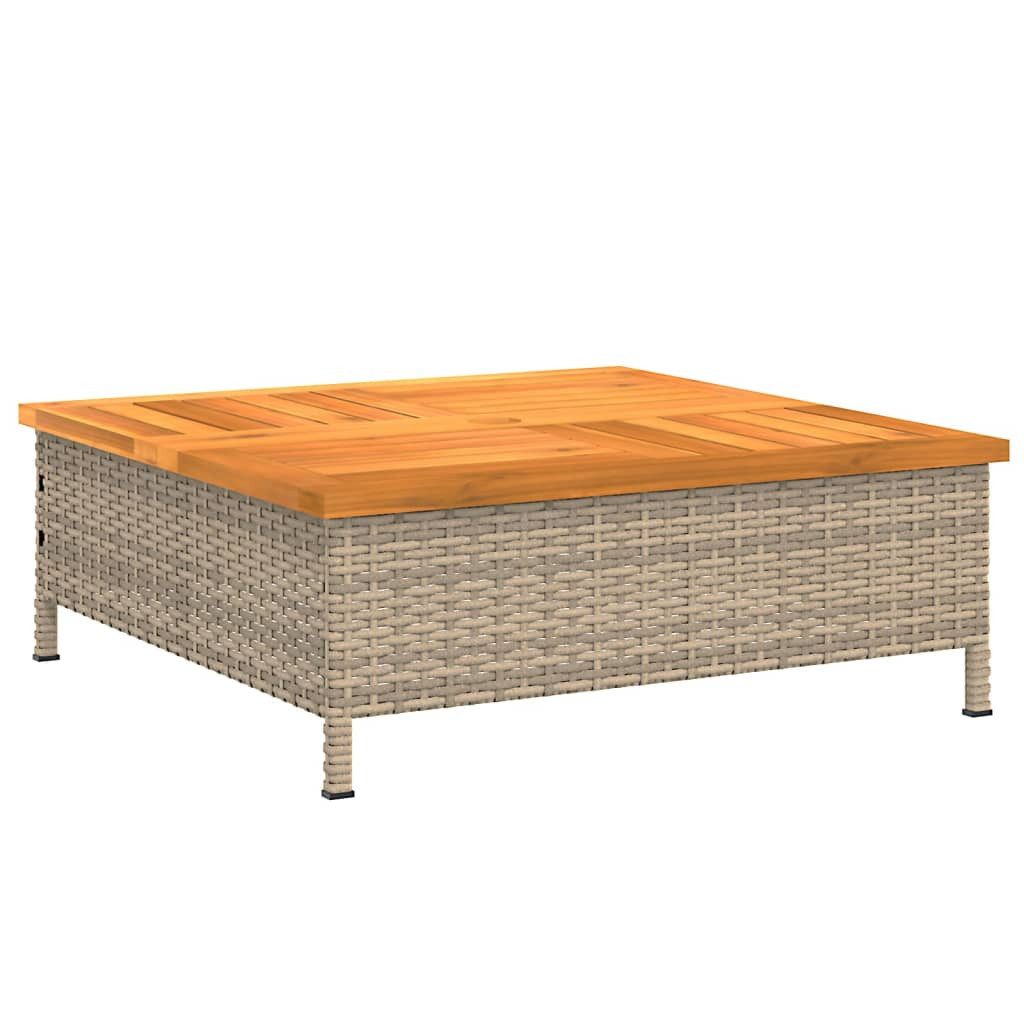 vidaXL Schirmhalter NA Verkleidung für Sonnenschirmständer Beige 70x70x25 cm Akazie