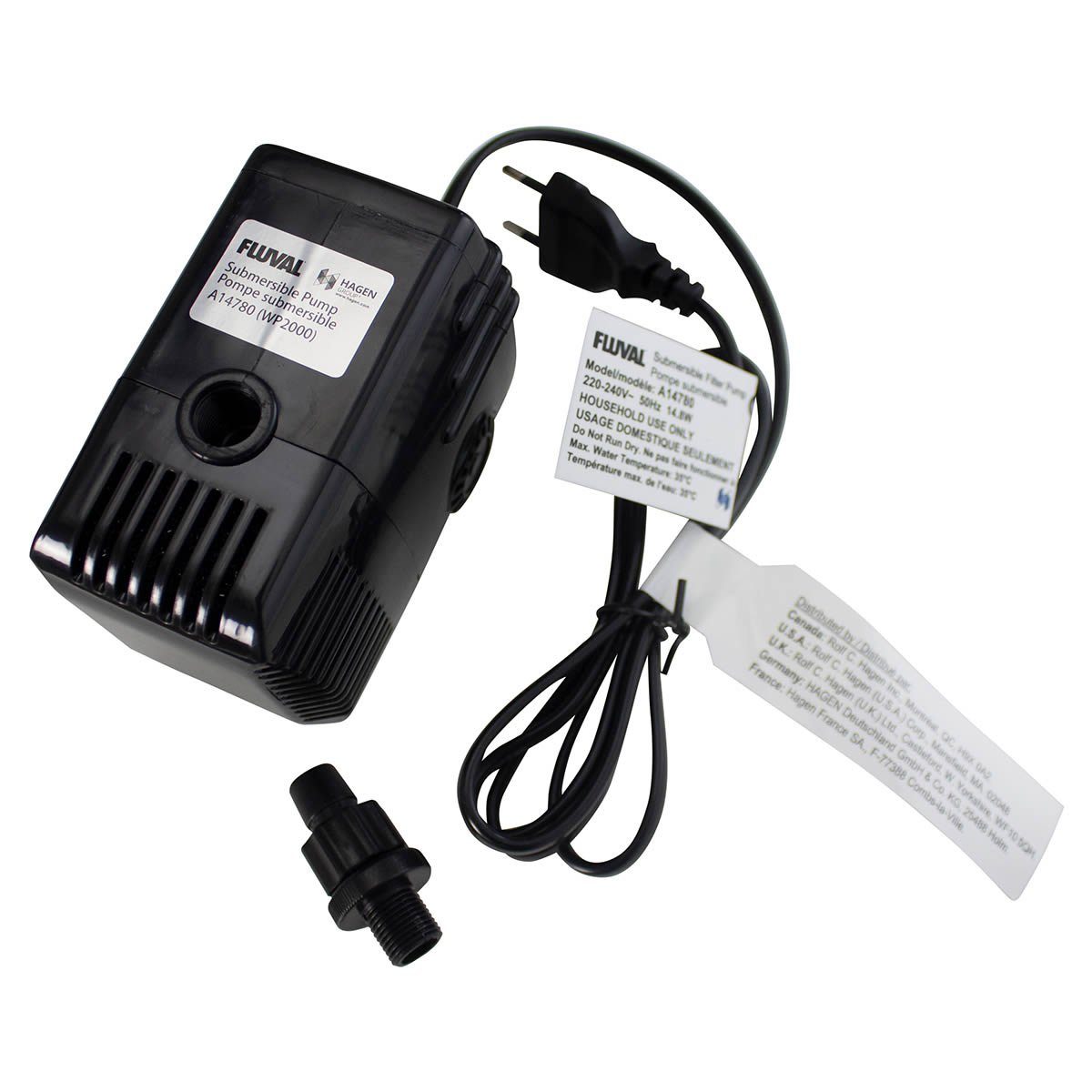 Aquariumfilter Flex Filterpumpe PH-2000 123 l
