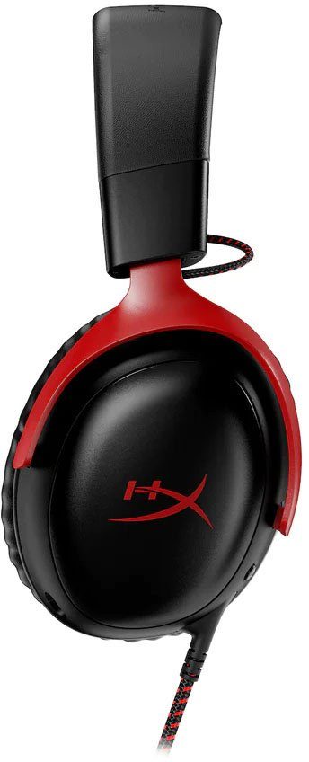 HyperX Cloud III Gaming-Headset schwarz/rot