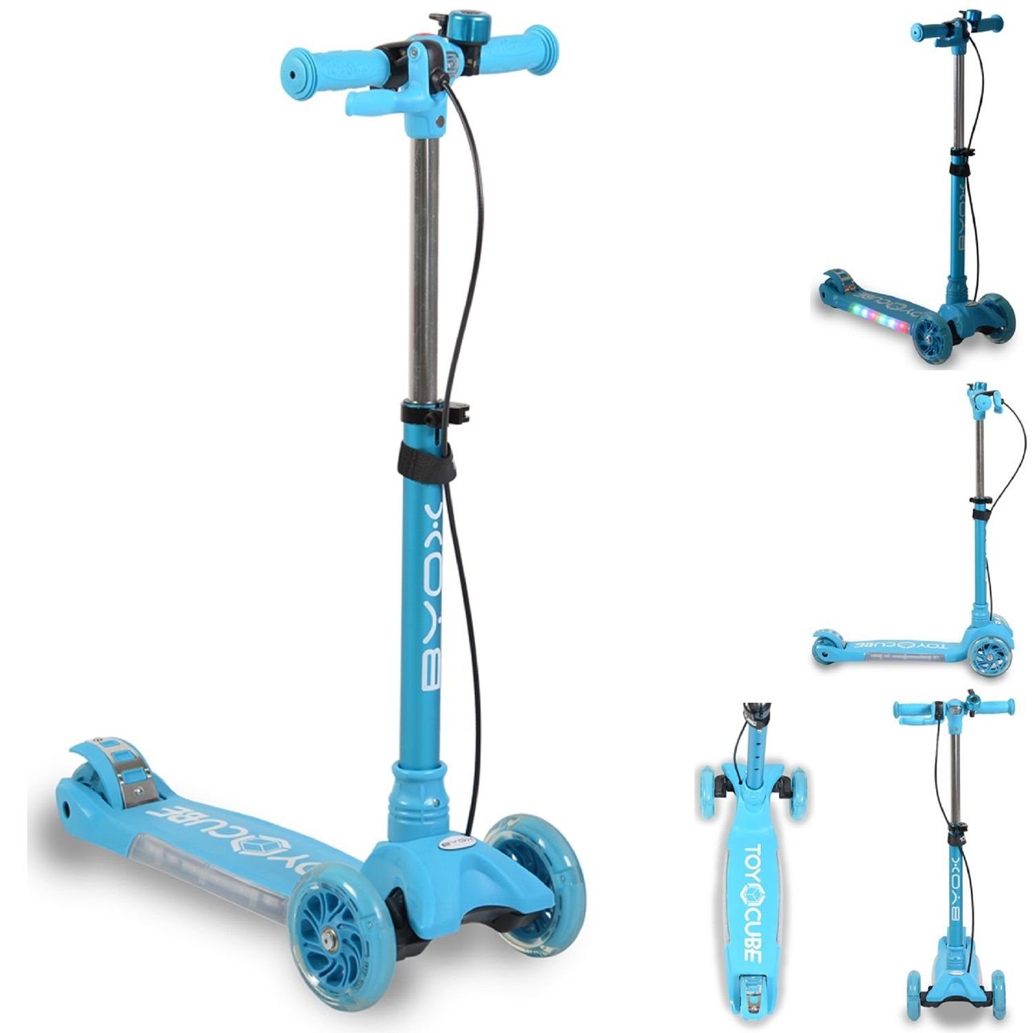 Cityroller Kinderroller Cube 3 Räder