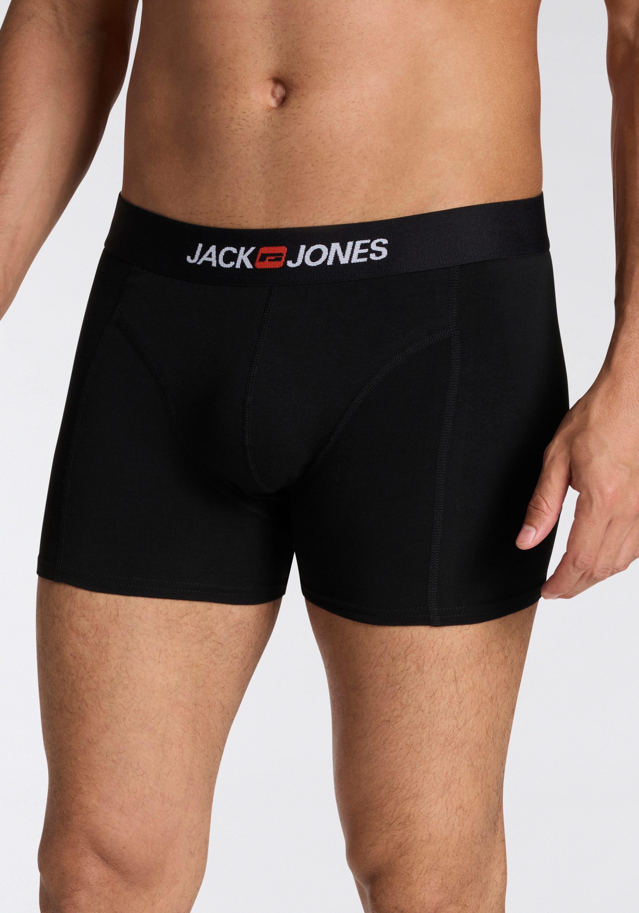 Jack & Jones Trunk JACOLD – Boxershorts mit farbigem Bund im 6er-Pack (Pack günstig online kaufen