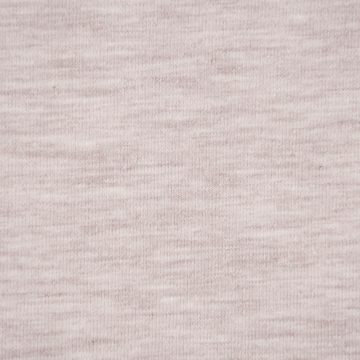 SCHÖNER LEBEN. Stoff Baumwolljersey Melange Jersey einfarbig beige meliert 1,45m Breite, allergikergeeignet