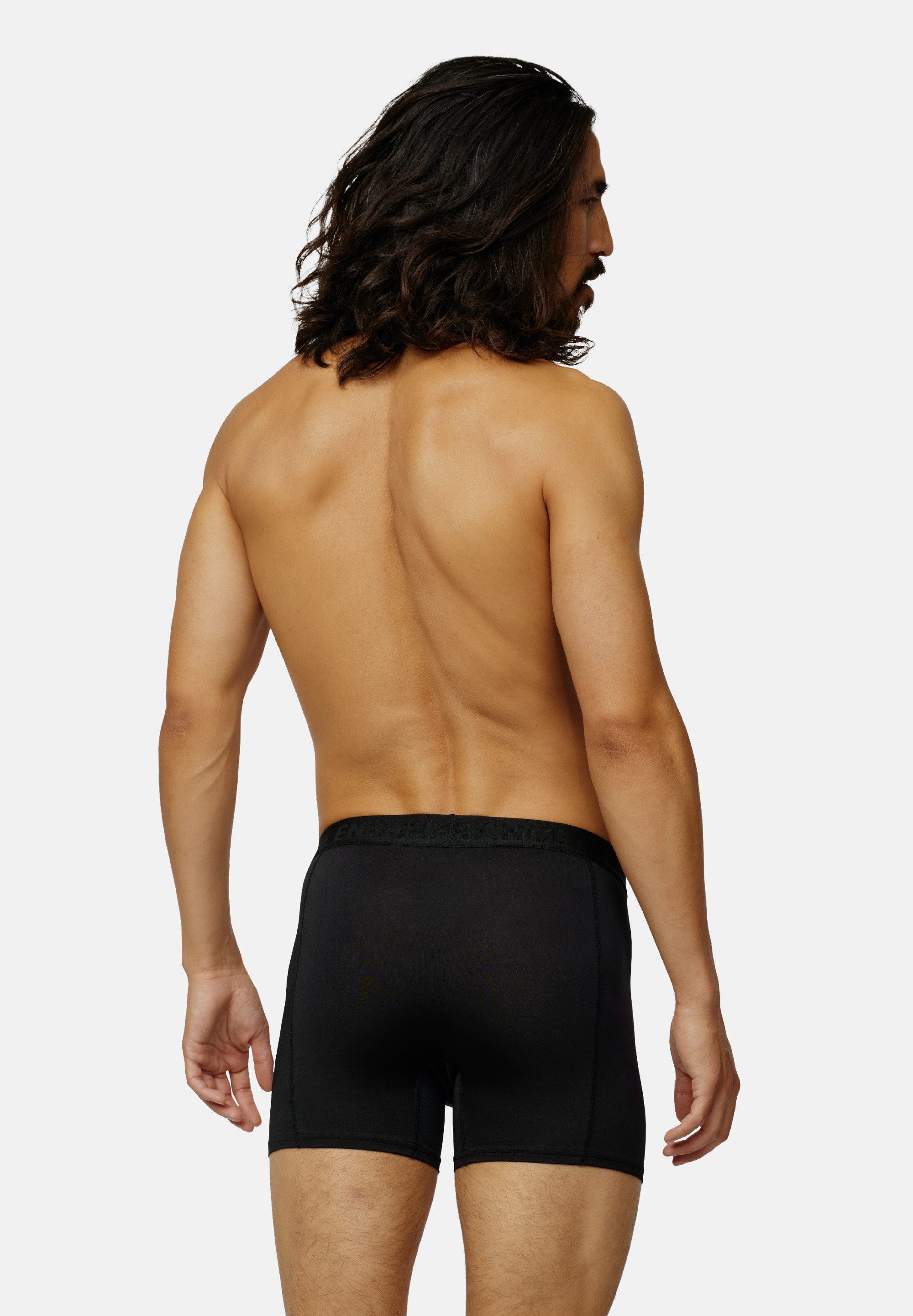DANISH ENDURANCE Boxershorts Sports Trunks (3-St) Schnelltrocknende Sportunterhose, ohne Aufrollen & Verrutschen