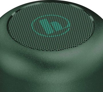 Hama Bluetooth® Lautsprecher "Drum 2.0" (3,5 W Robustes Aluminiumgehäuse) Bluetooth-Lautsprecher (A2DP Bluetooth, AVRCP Bluetooth, HFP, Integrierte Freisprecheinrichtung)