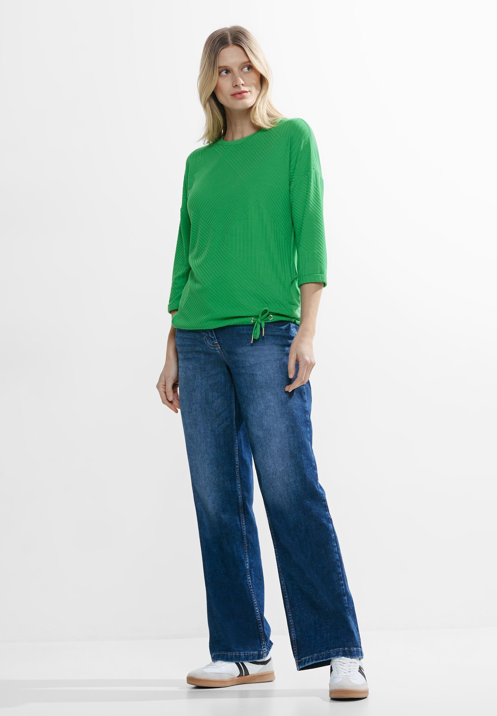CECIL 3/4-Arm-Shirt mit 3/4 Ärmeln