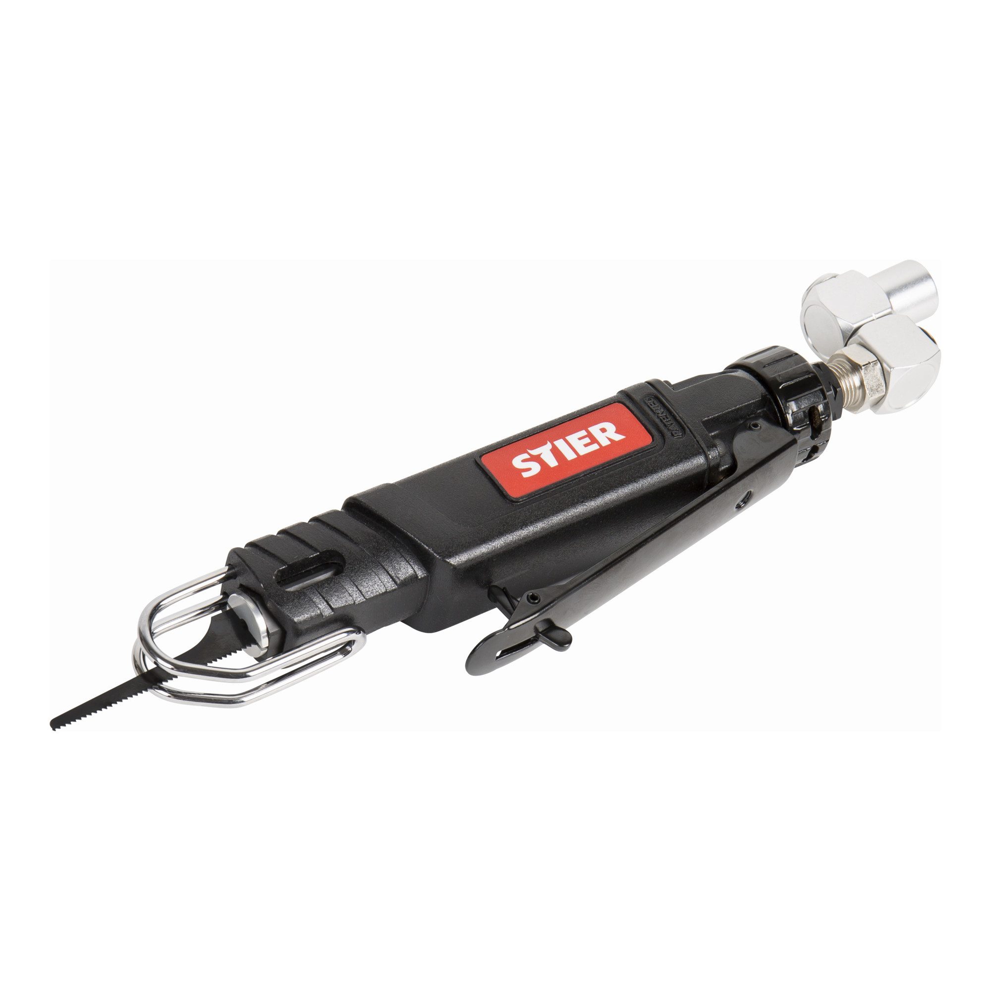 Stier Stichsäge STIER Stichsäge STS-100 Länge 208 mm Blechsäge Stahlsäge 450 g Sägehub