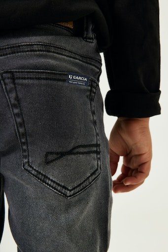 black XEVI Bequeme Jeans used Garcia