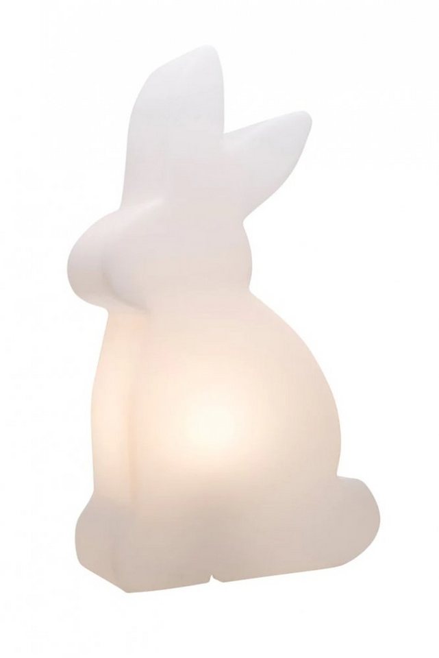 8 seasons design Osterhase, 8 seasons - Motivleuchte Shining Rabbit 50 cm  weiß LED