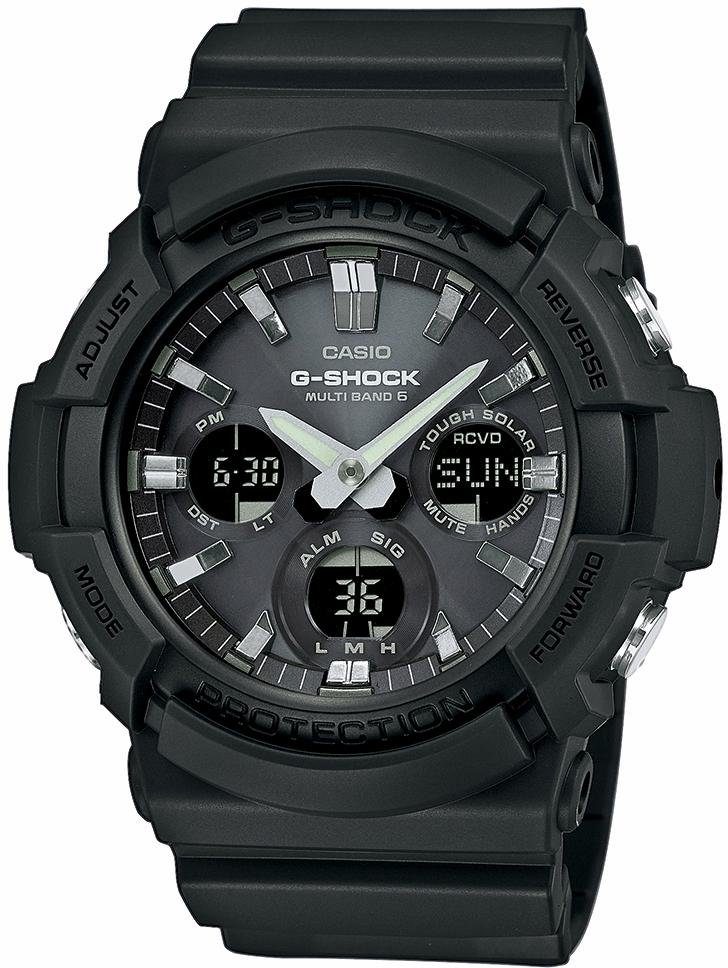 G-SHOCK Funkchronograph CASIO GAW-100B-1AER, Solar