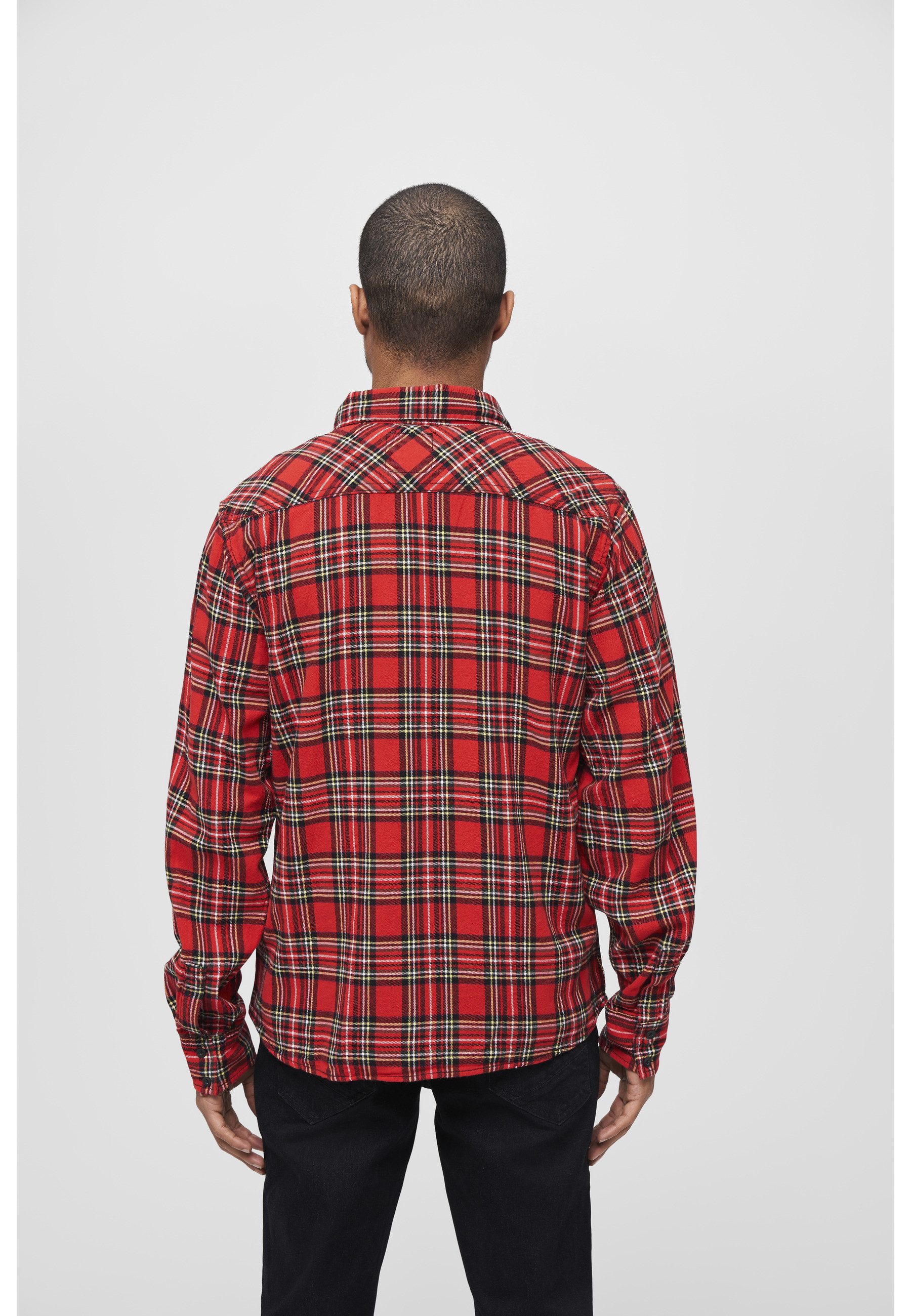 Brandit Langarmhemd Brandit Herren Checked Shirt (1-tlg)