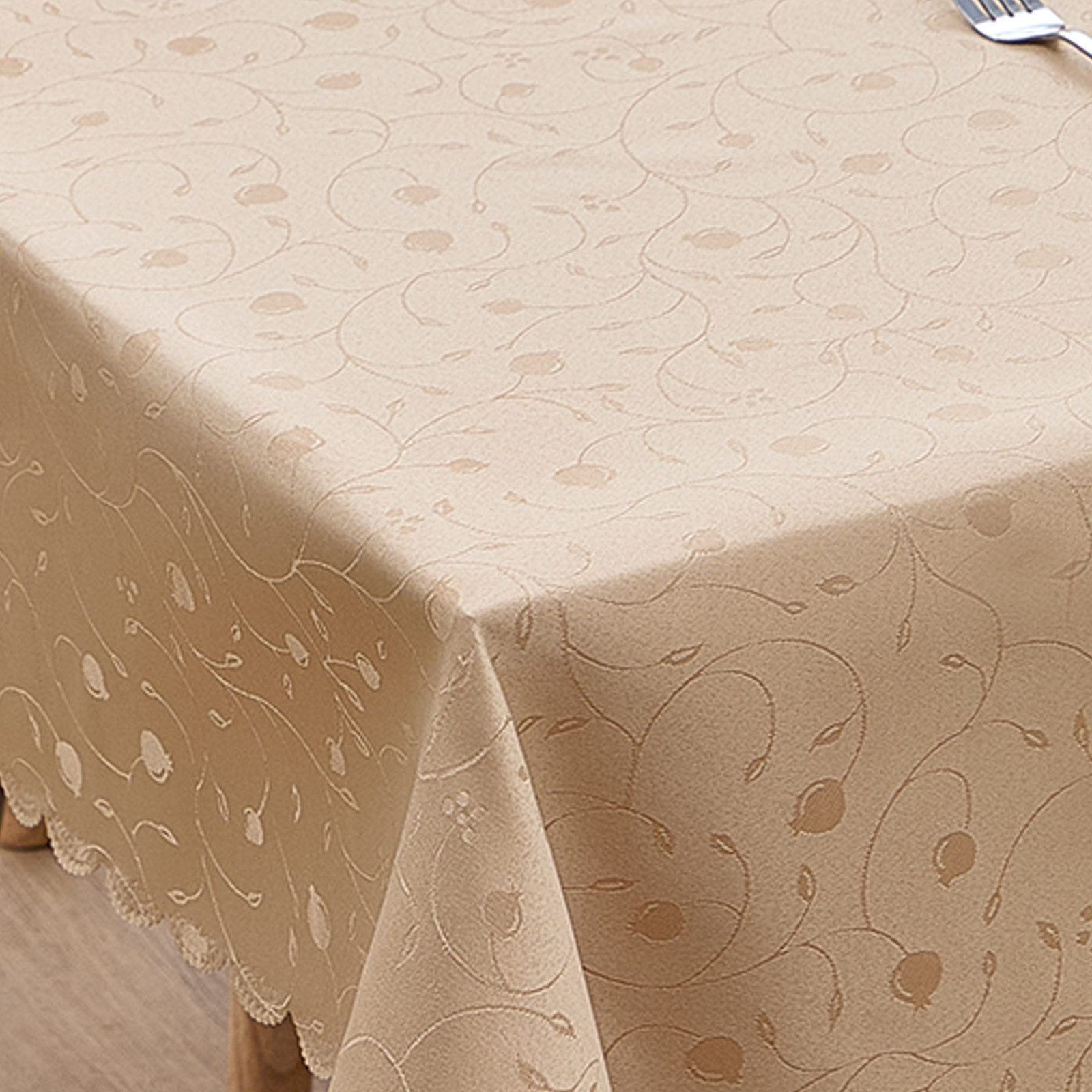 Simurq Tischdecke Abwaschbar - Lotuseffekt, Wasserabweisend & Pflegeleicht günstig online kaufen