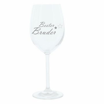 LEONARDO Weinglas Bester Bruder, Glas, lasergraviert