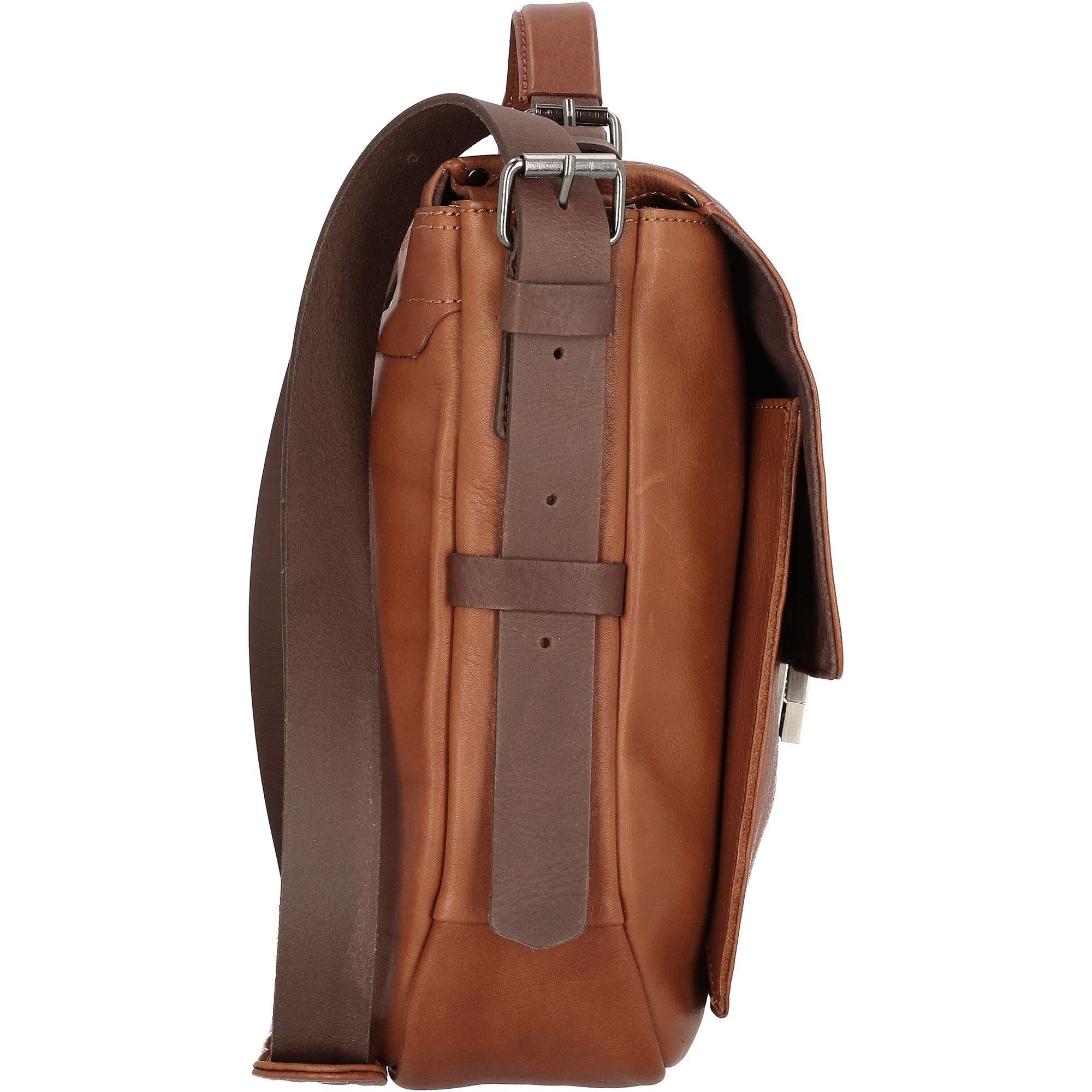 Aktentasche, cognac/braun Harold's Leder