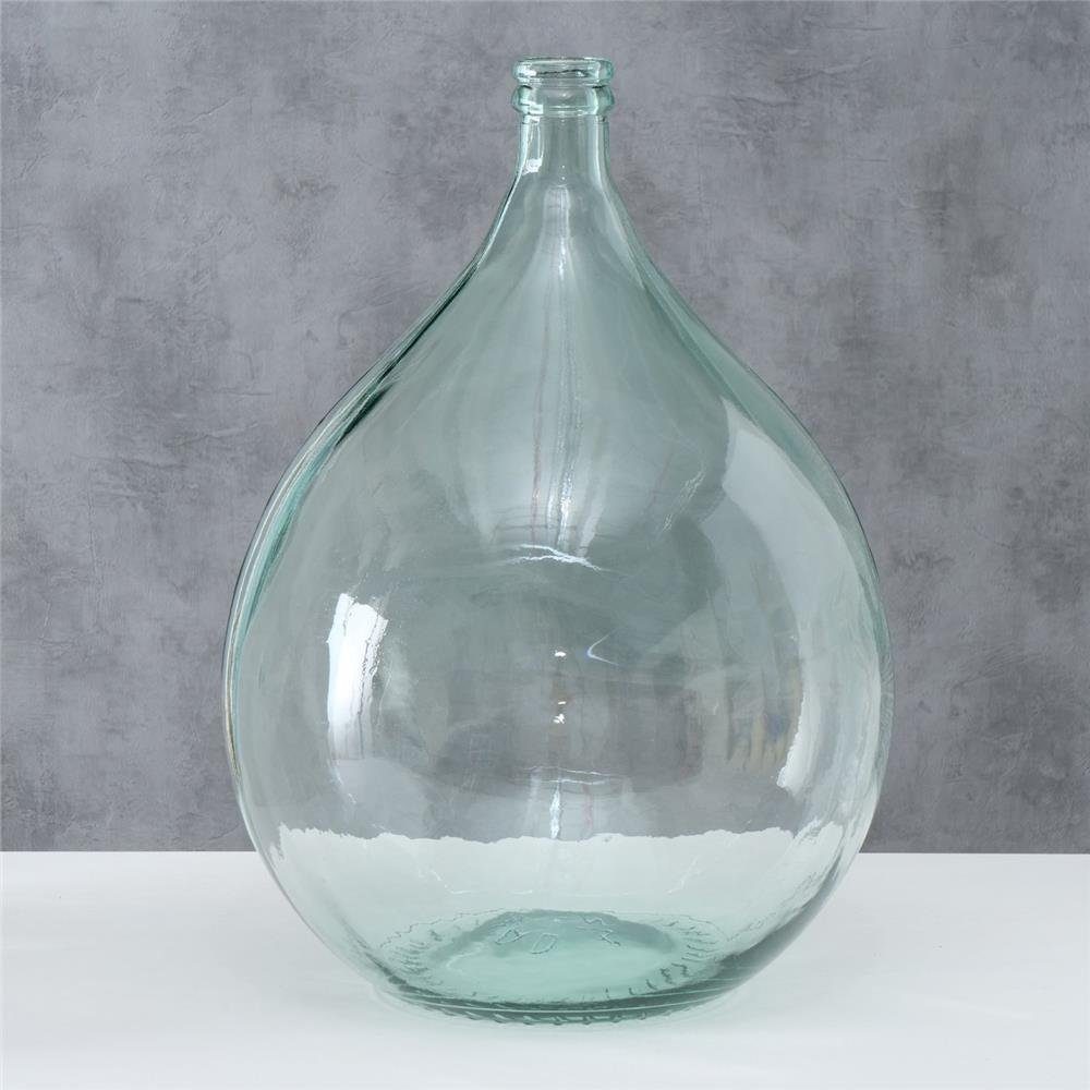 BOLTZE Dekovase Nalani, 56 cm, Ballonform, Flaschenöffnung, Stil aus Glas, Vintage