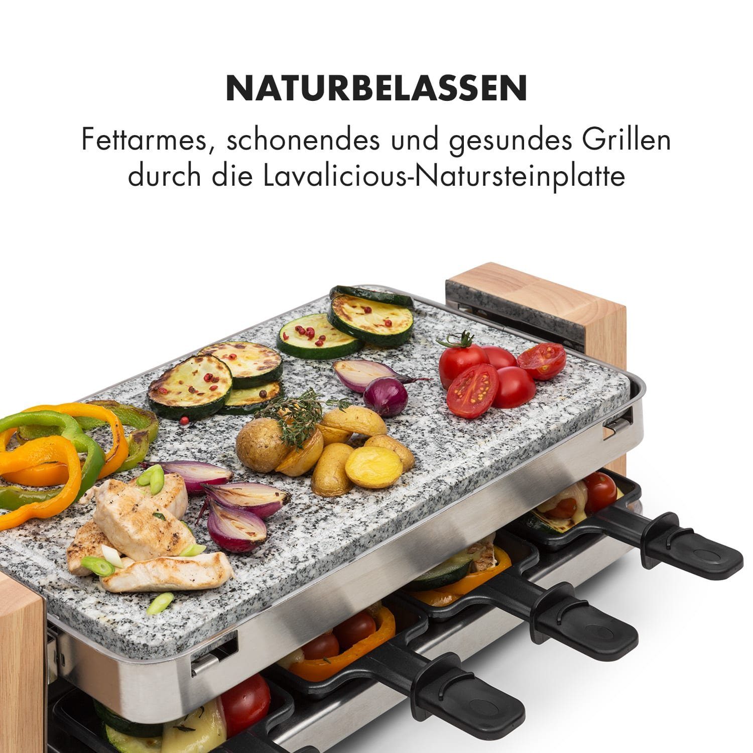 Klarstein W 1500 Kontaktgrill Prime-Rib,