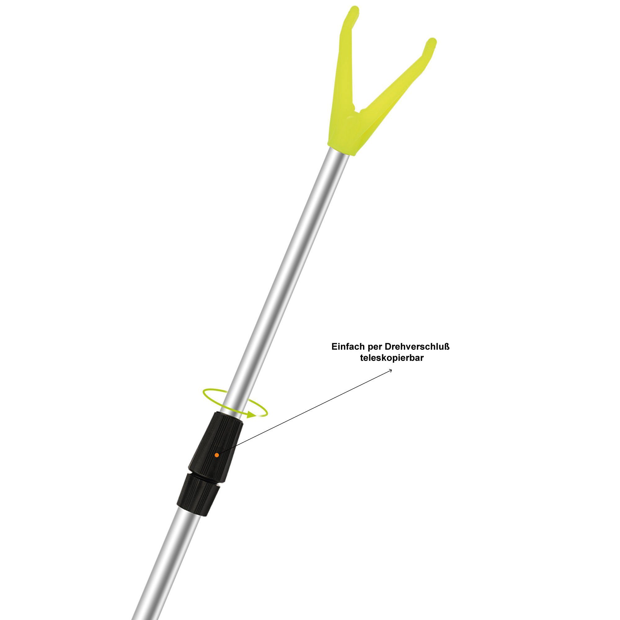 Zite Rutenhalter Teleskop-Rutenhalter Set für Angler, 3 Stück