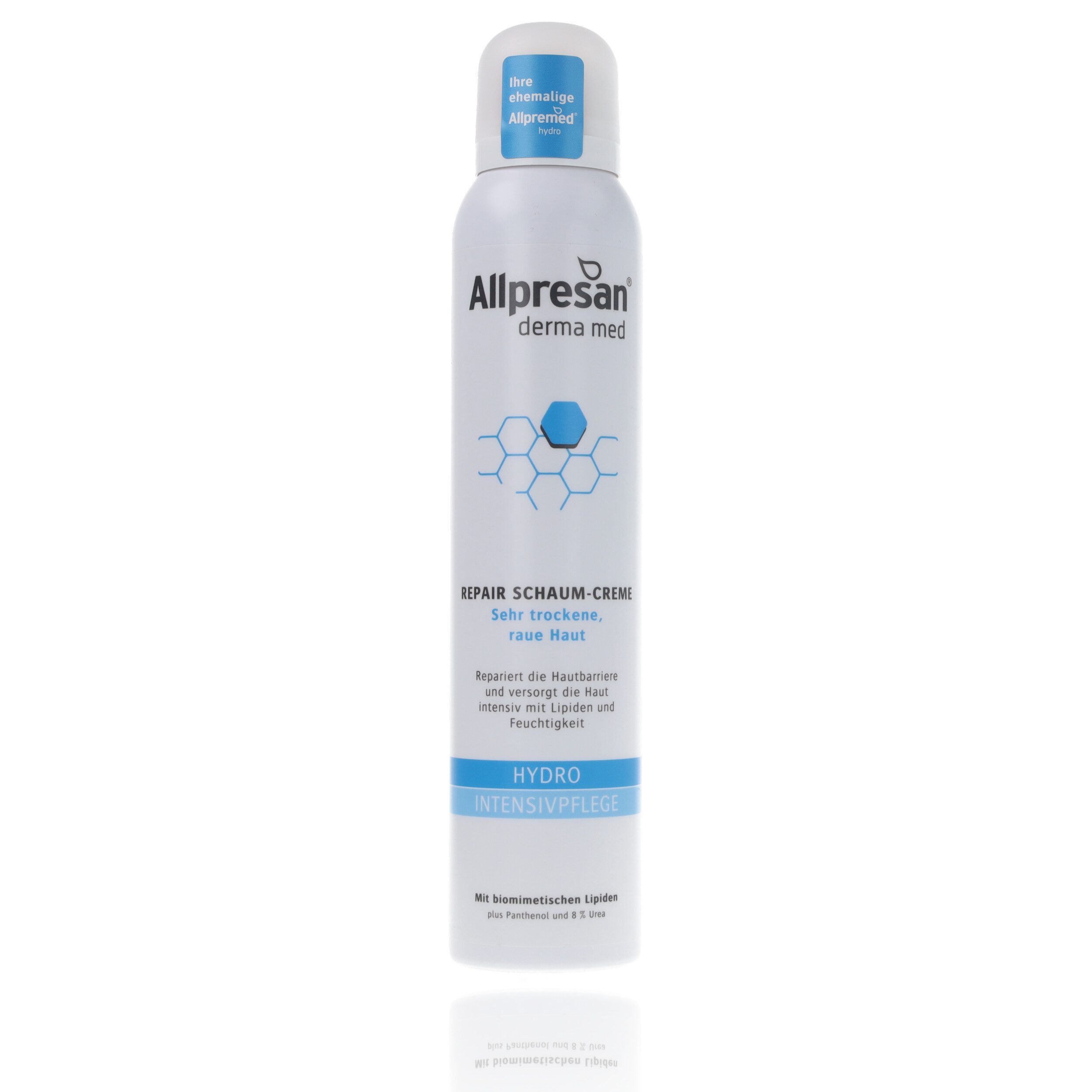 Hautcreme Allpresan derma med Repair Schaum-Creme HYDRO Intensivpflege 200ml