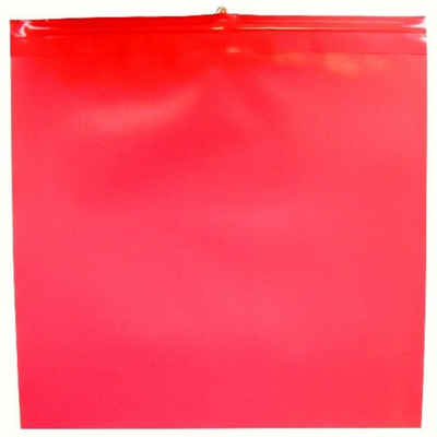 AnyTools Sicherheitsfahne Warnfahne Warnflagge Überlänge Endfahne Schlussfahne rot, mit Runddrahtbügel
