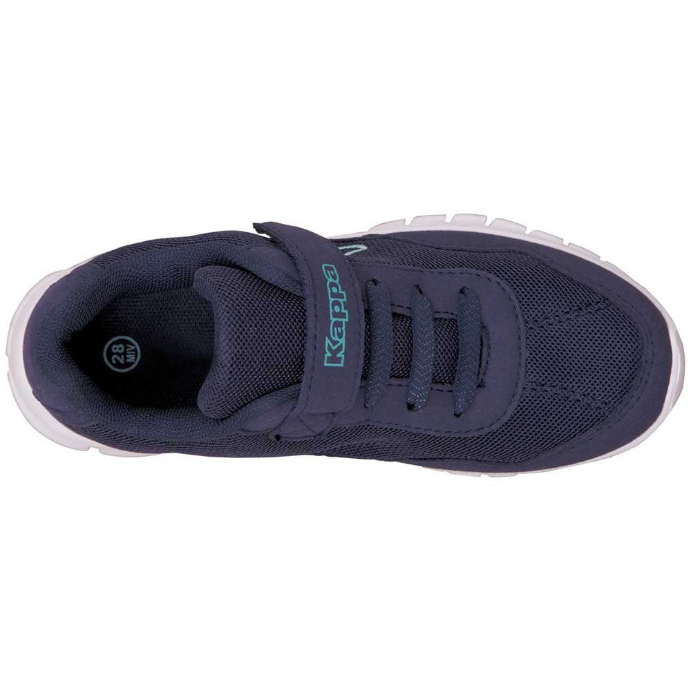 mit navy-mint Kappa leichter besonders Sohle Sneaker