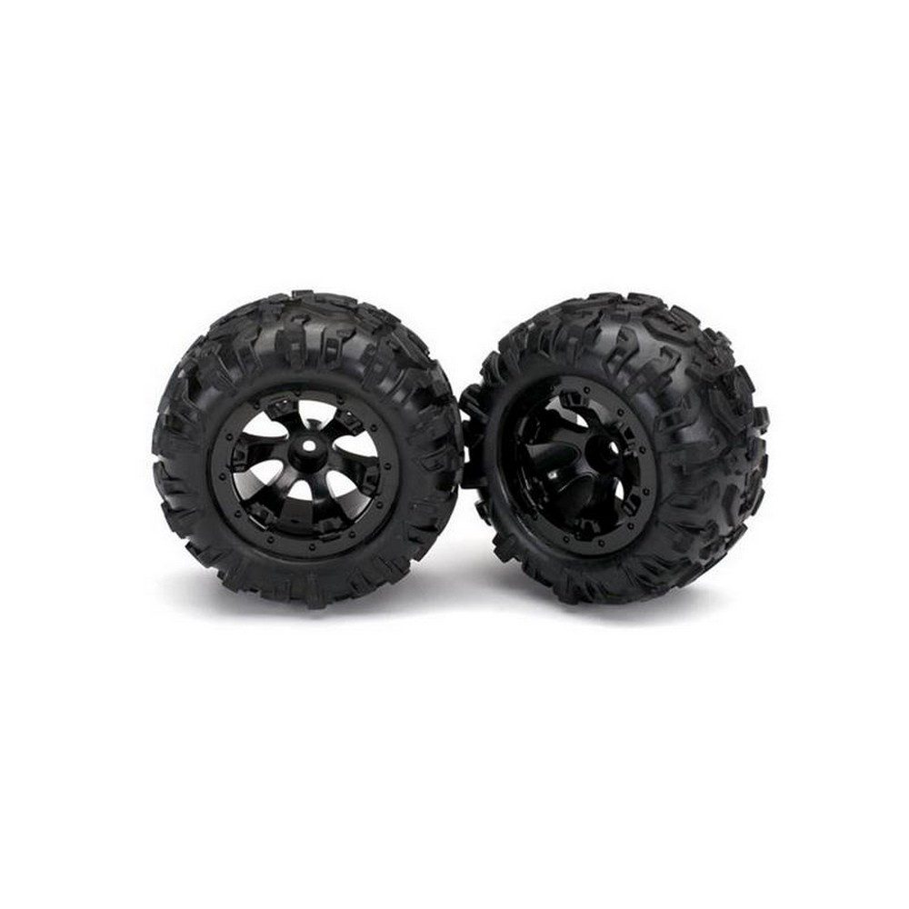 Modellbausatz 7277 Reifen & Felgen montiert (Geode schwarz, Canyon AT tires)