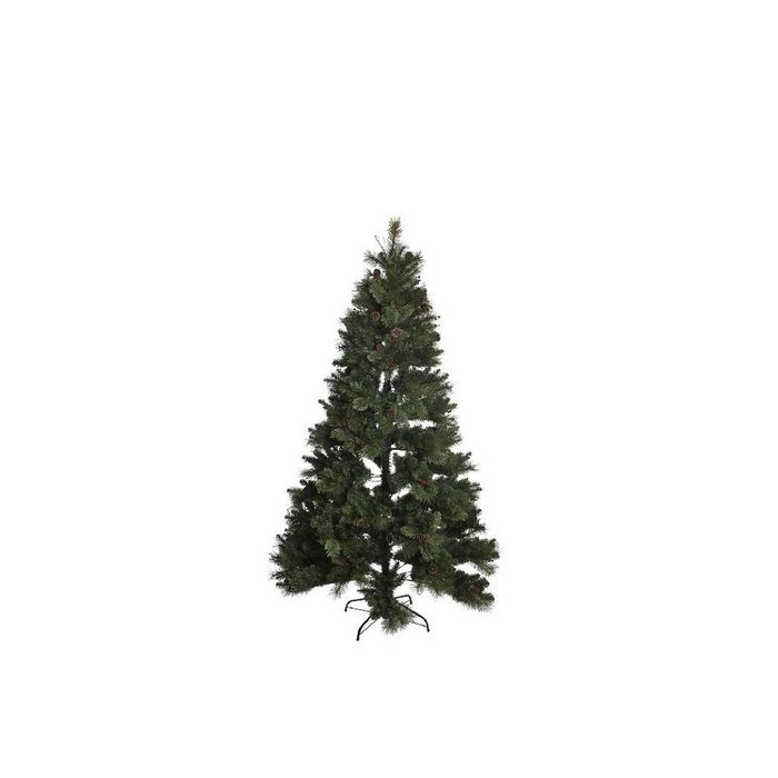 Bigbuy Künstlicher Weihnachtsbaum Weihnachtsbaum DKD Home Decor PVC Weihnachten LED 100 x 100 x 150 cm