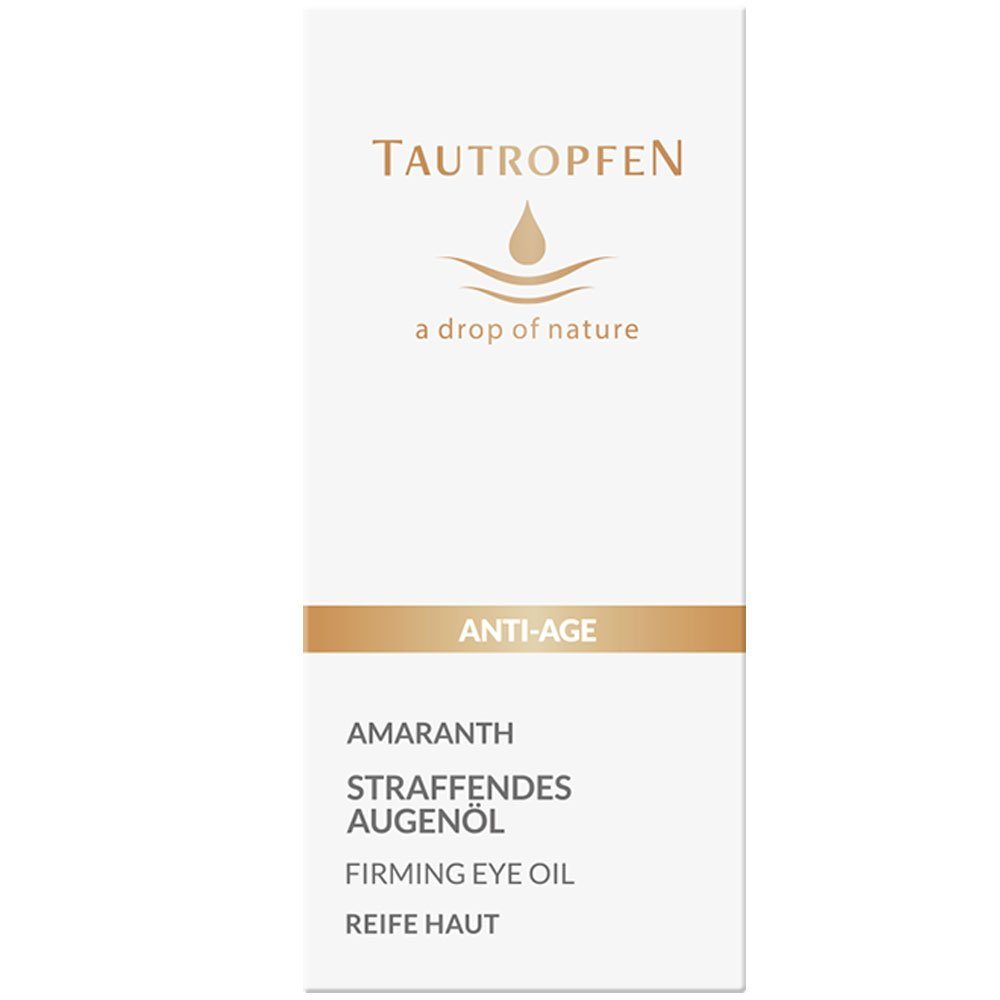 Tautropfen Gesichtspflege Straffendes Augenöl, 15 ml