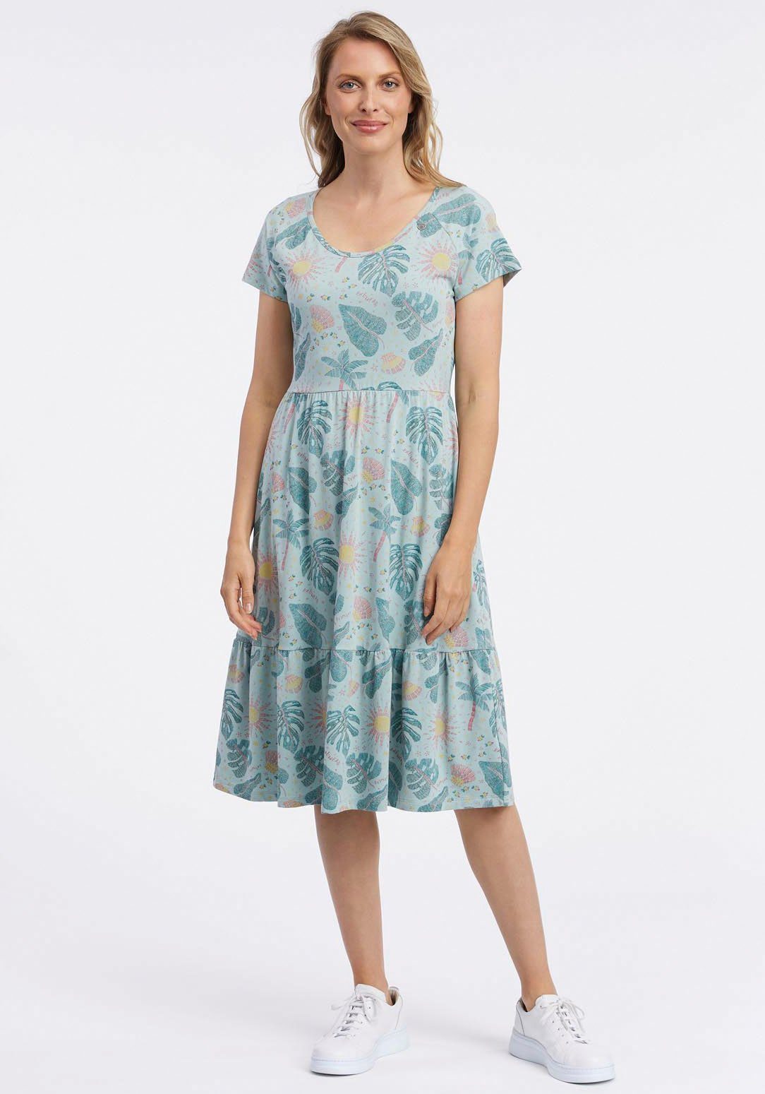 Ragwear Shirtkleid WAYVERLY mit floralem und günstig online kaufen