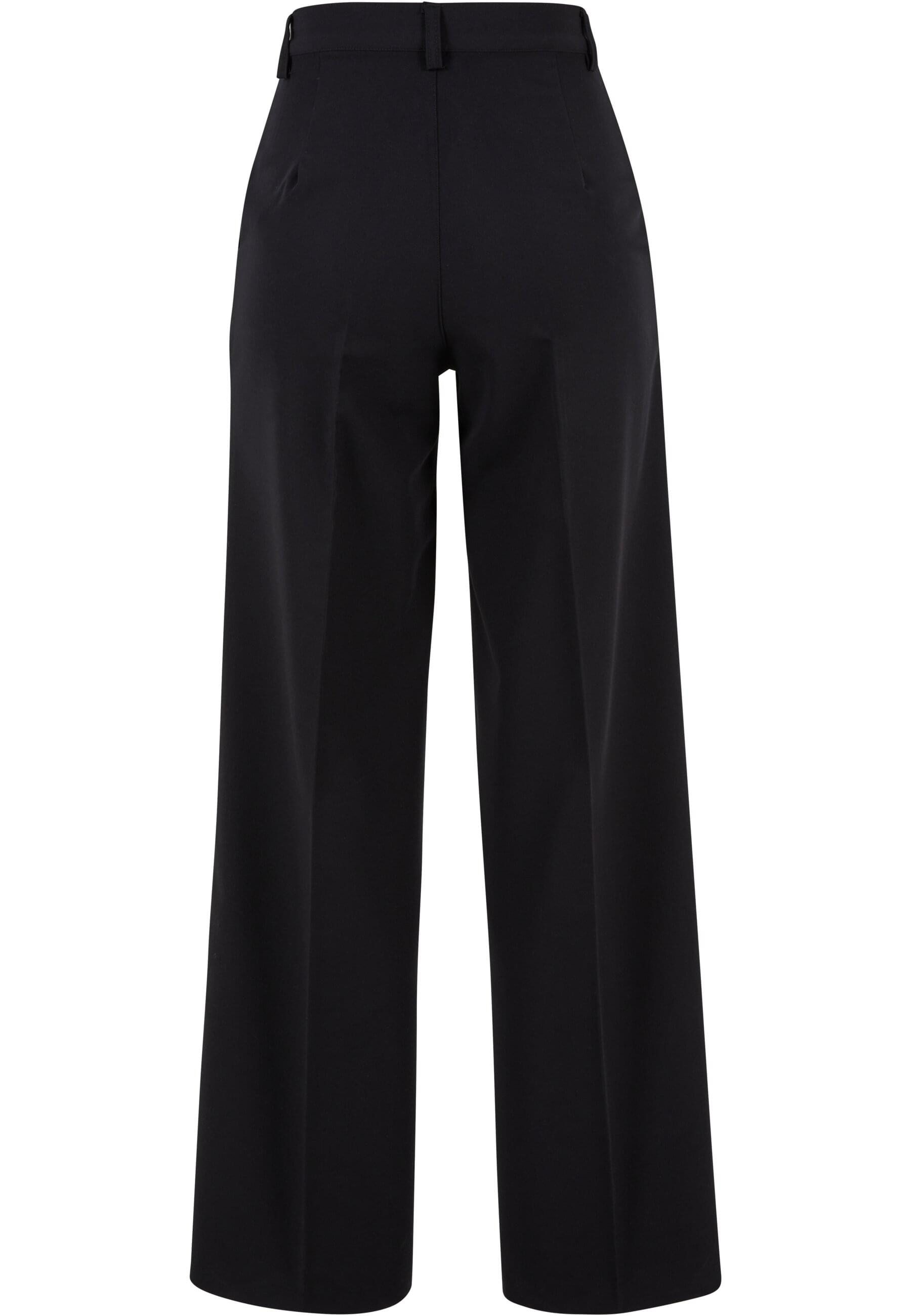 URBAN CLASSICS Stoffhose Urban Classics Damen Ladies Wide Pleated Pants (1- günstig online kaufen